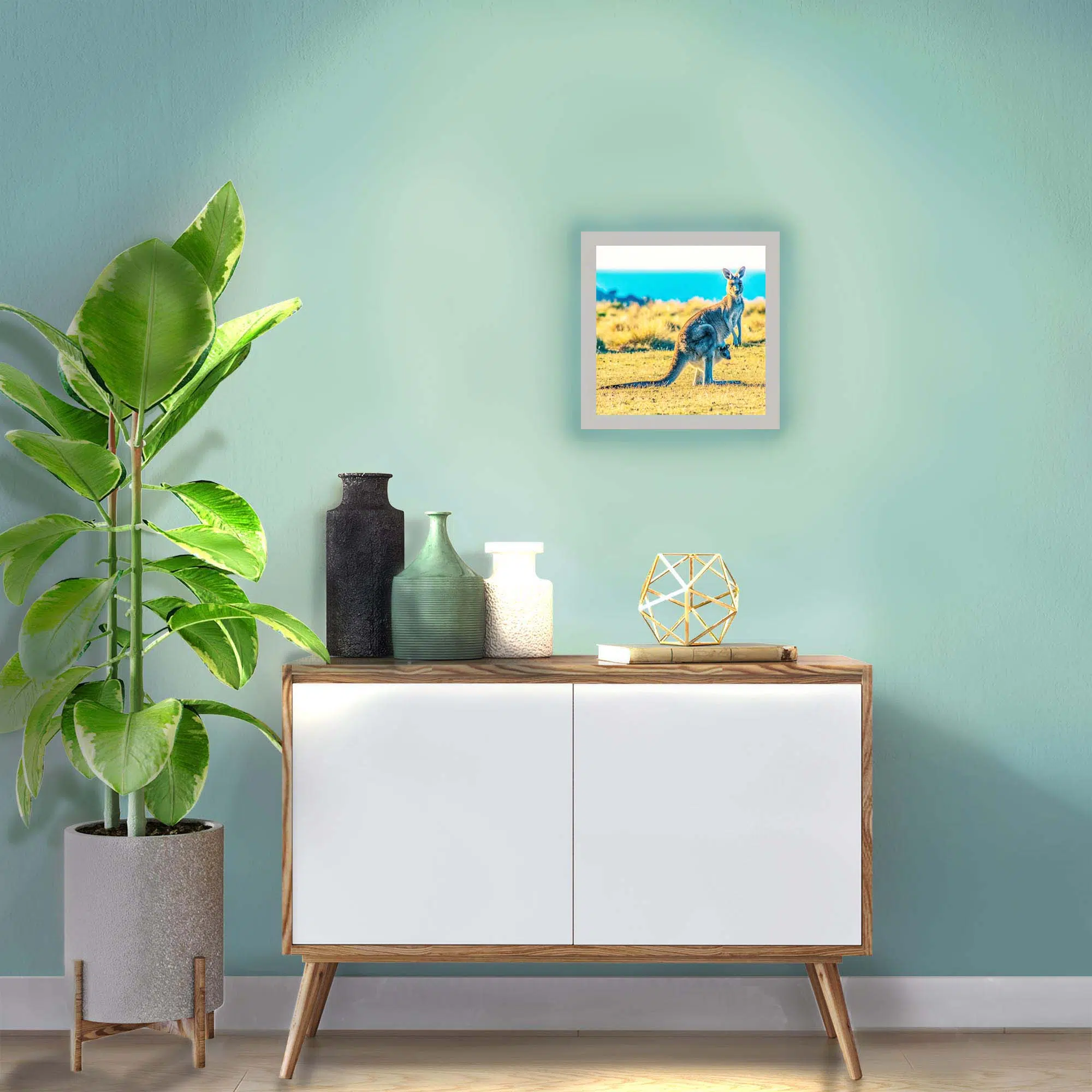 Applique murale kangourou allumée Applique murale kangourou allumée