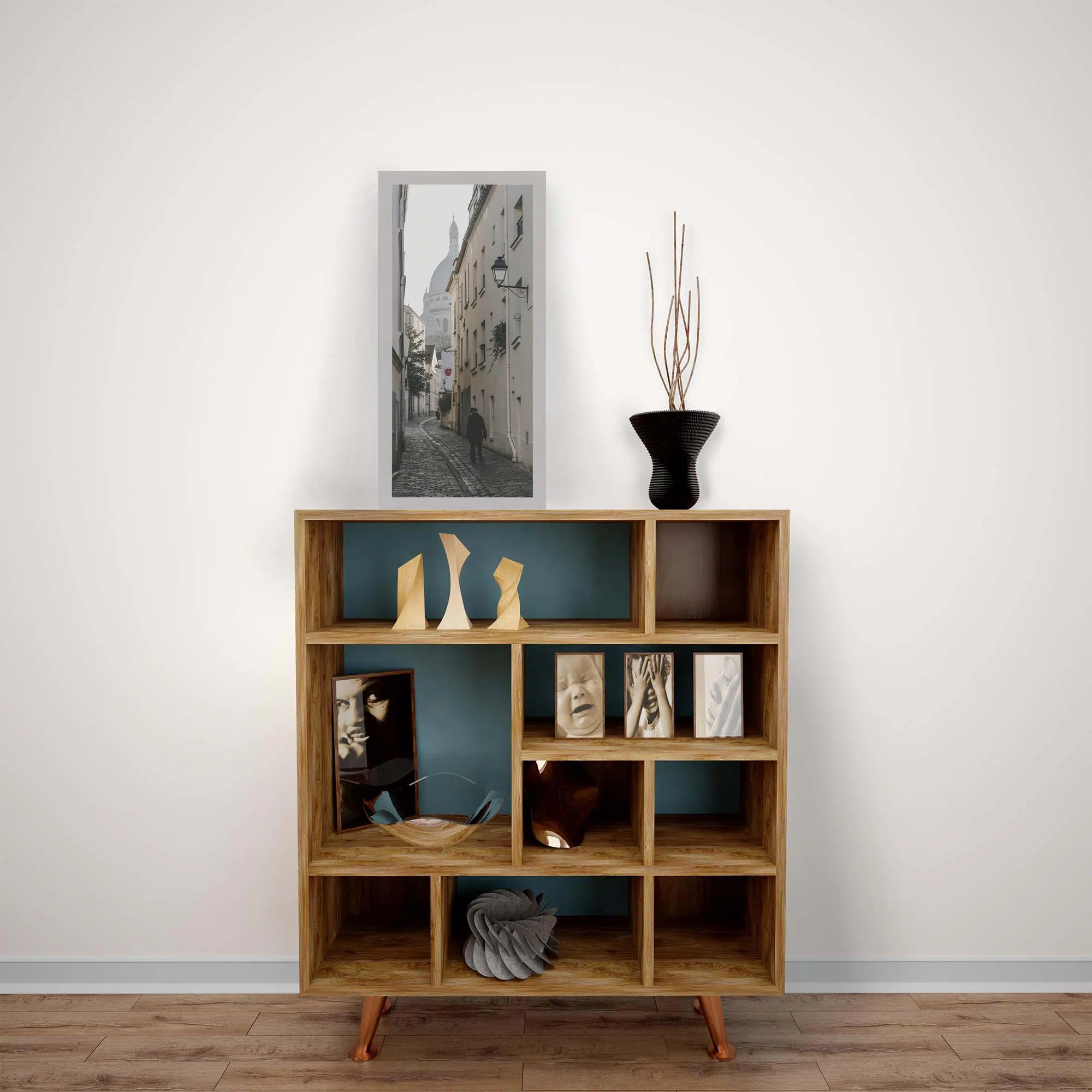 Lampe photo rue éteinte