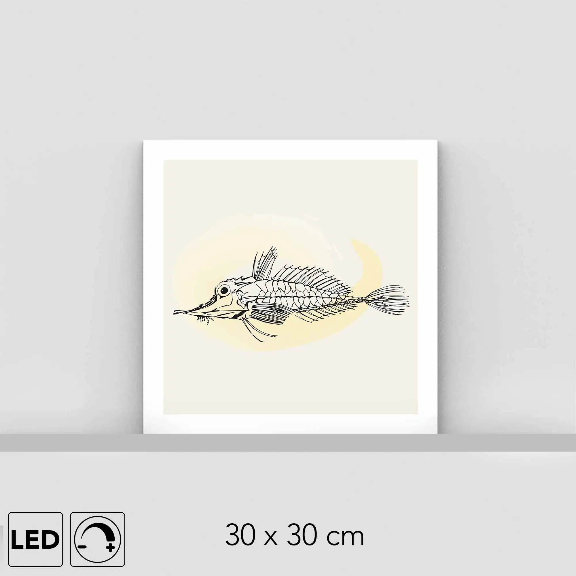 Lampe poisson lyre Lampe poisson lyre
