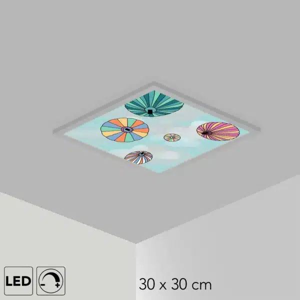 plafonnier montgolfières