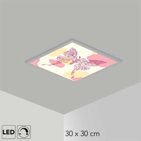 Plafonnier papillon lune