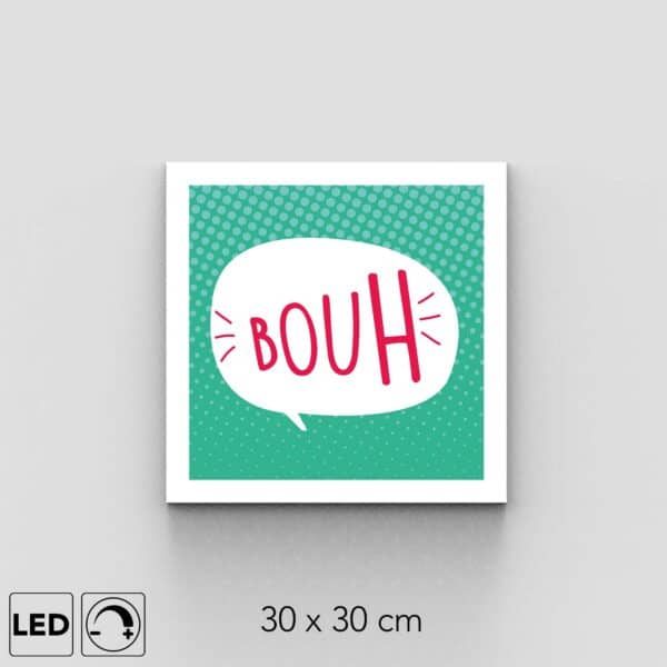 Applique murale bouh