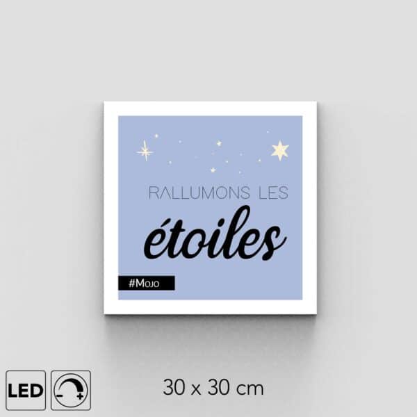 Applique murale étoiles