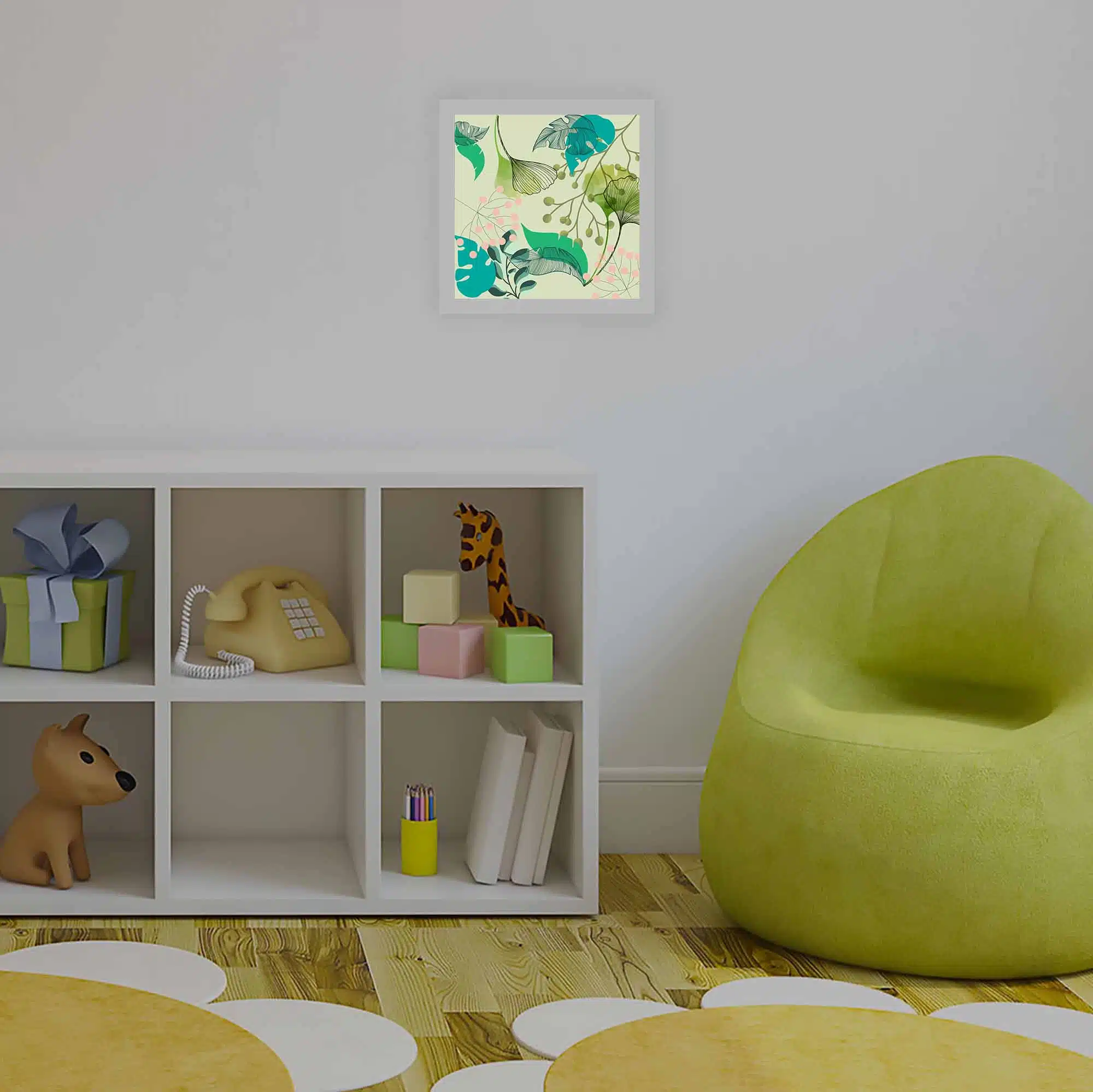 Applique murale ginkgo éteinte Applique murale ginkgo éteinte