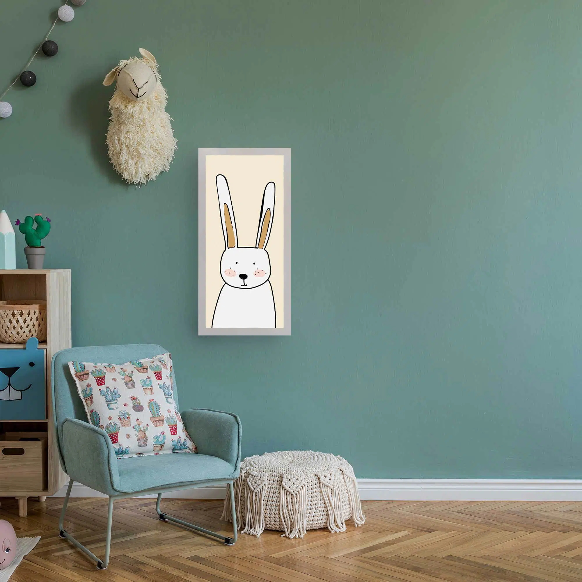 Applique murale lapin éteinte Applique murale lapin éteinte