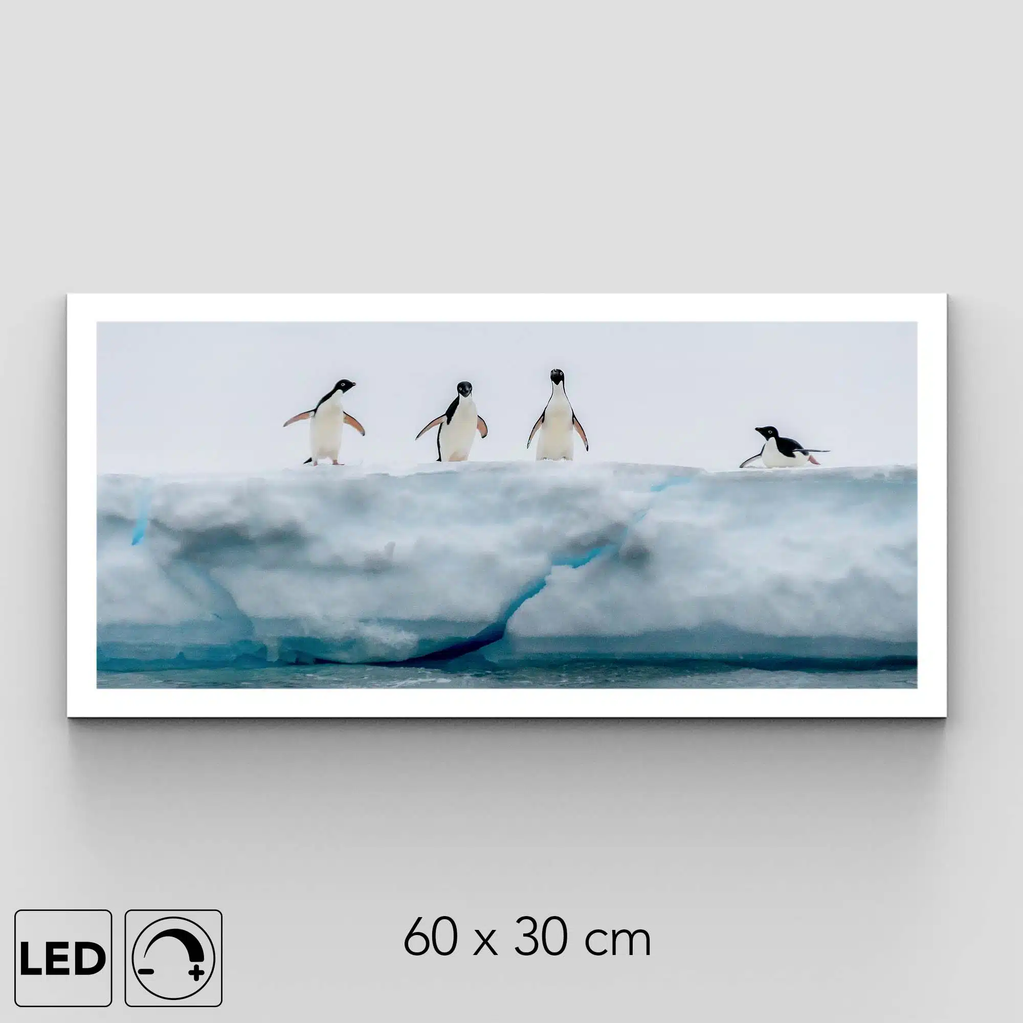 Applique murale manchots banquise Applique murale manchots banquise