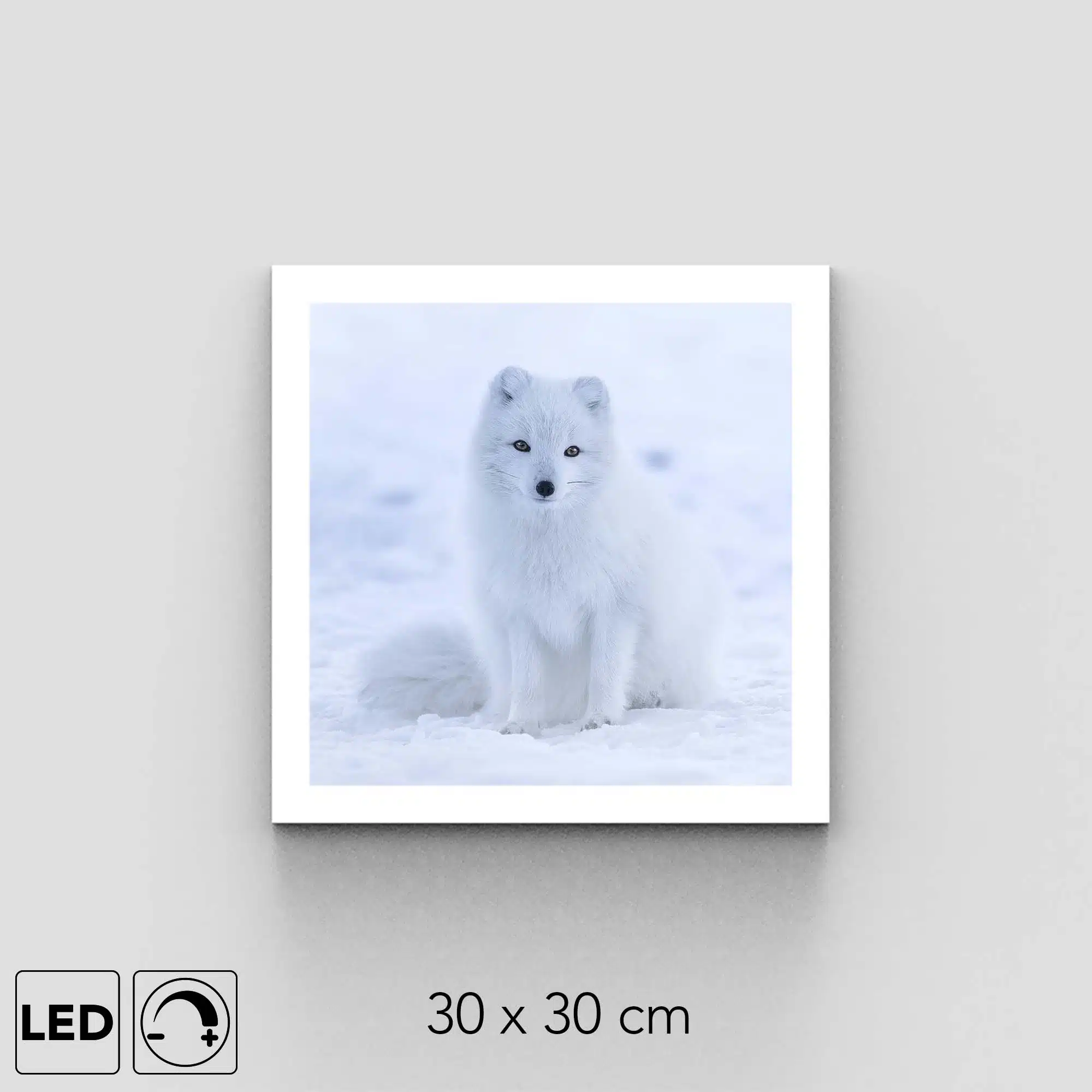 Applique murale renard polaire Applique murale renard polaire