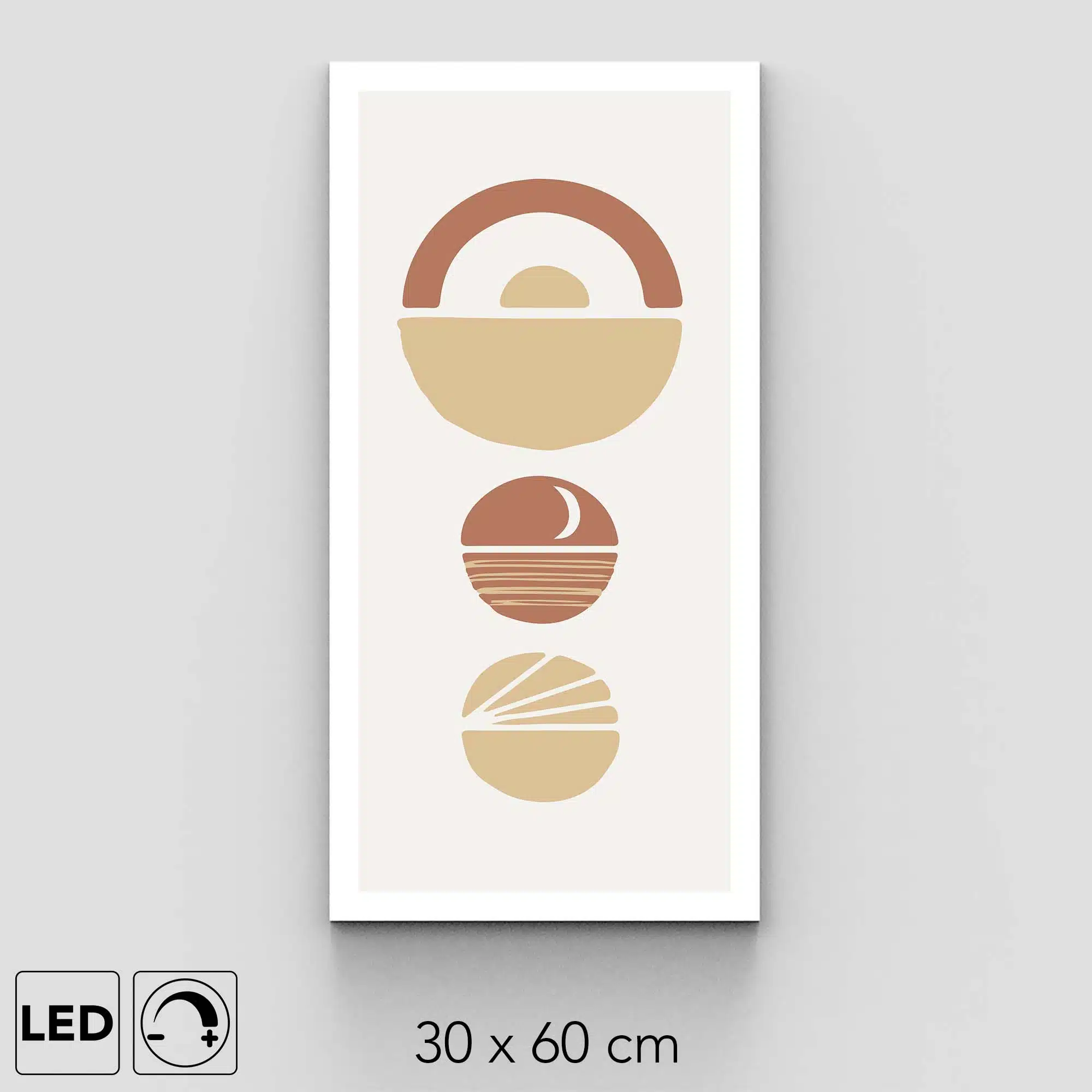 Applique murale soleil couchant verticale Applique murale soleil couchant verticale