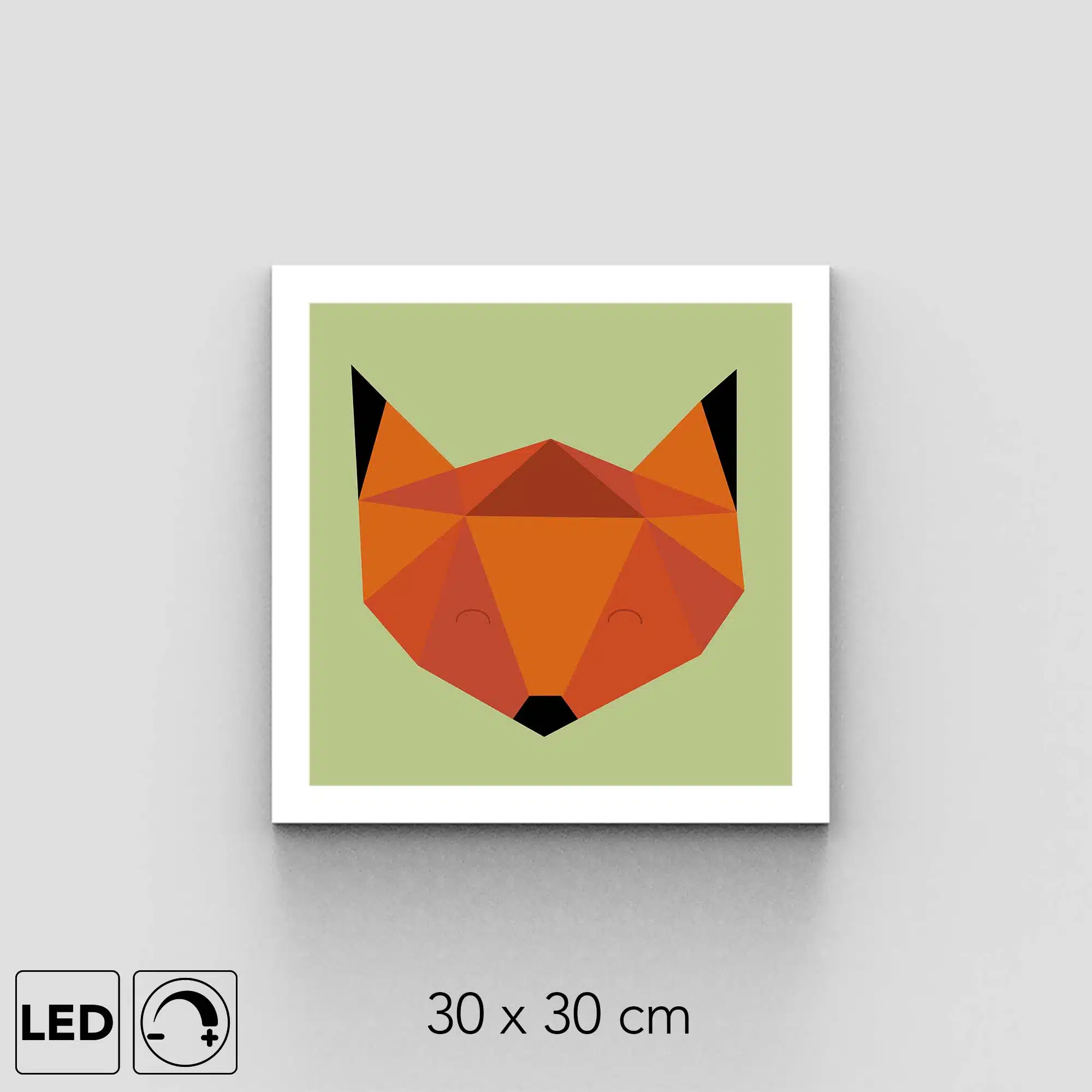 Applique murale tête de renard Applique murale tête de renard
