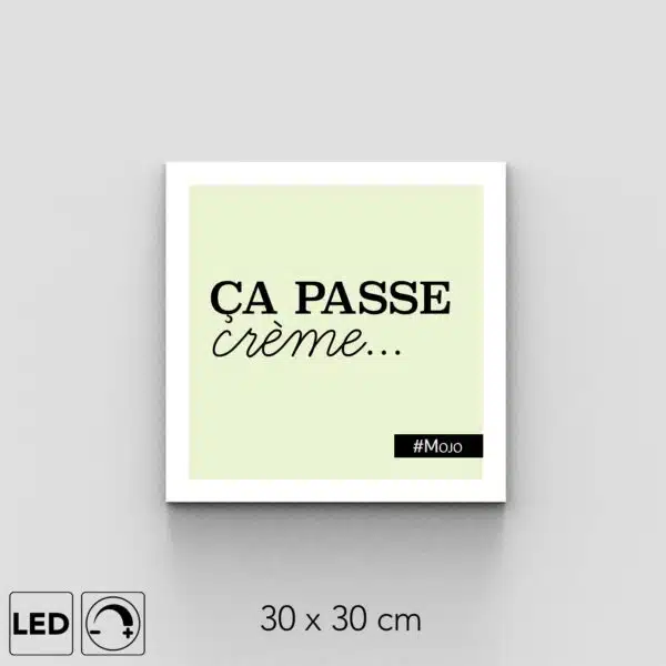 Applique murale texte