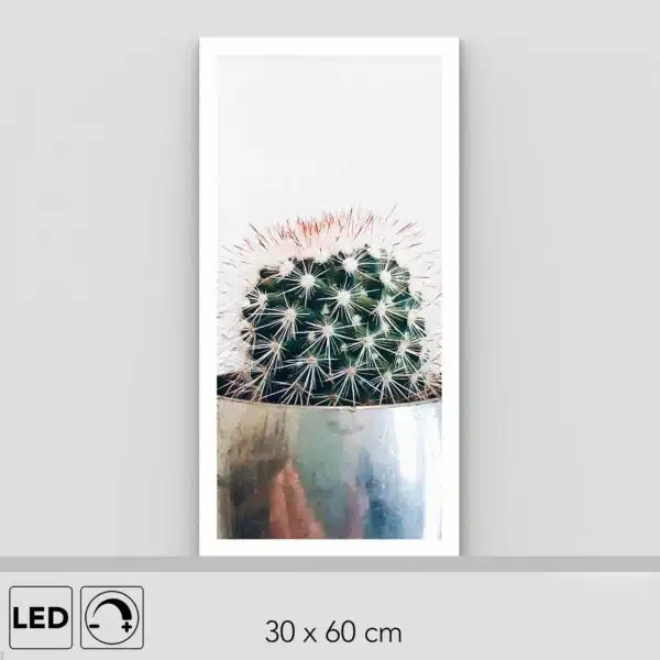 Lampe cactus verticale