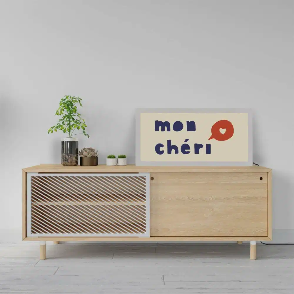 Lampe chéri éteinte