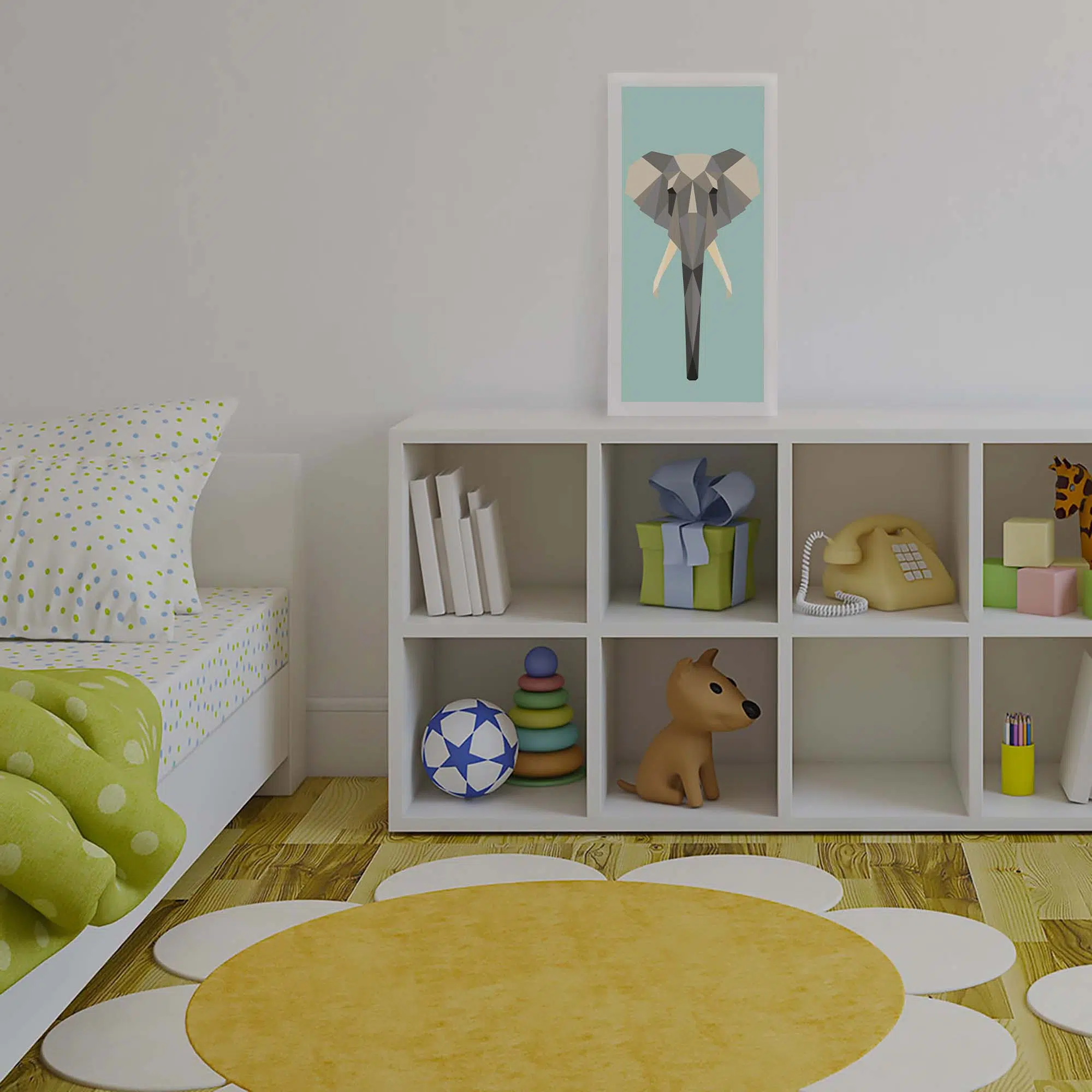 Lampe éléphant éteinte Lampe éléphant éteinte