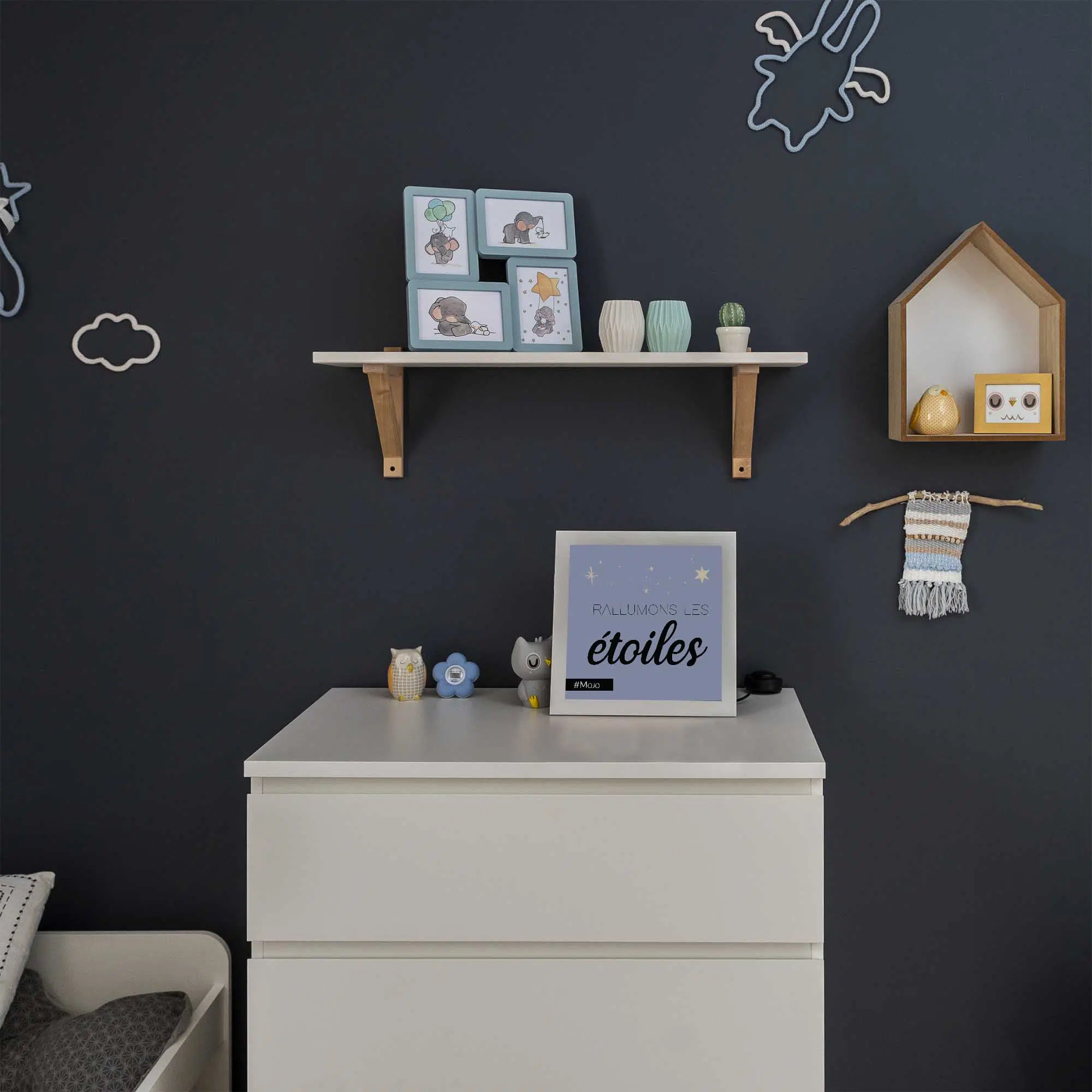 Lampe étoiles éteinte Lampe étoiles éteinte