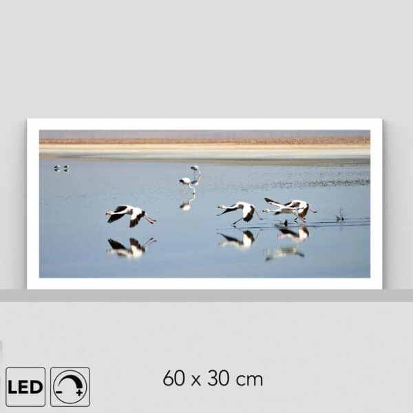 Lampe flamants roses