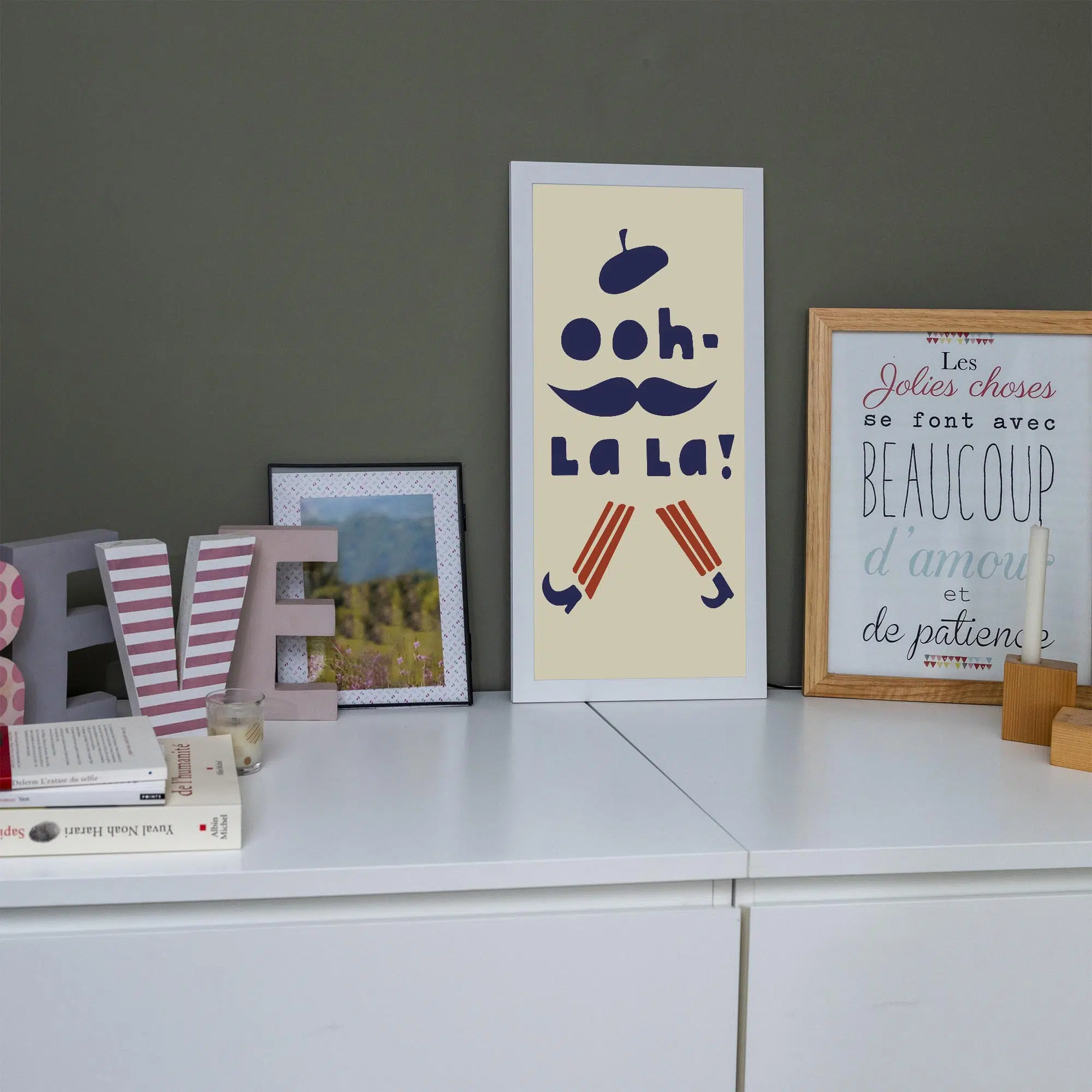 Lampe french touch éteinte