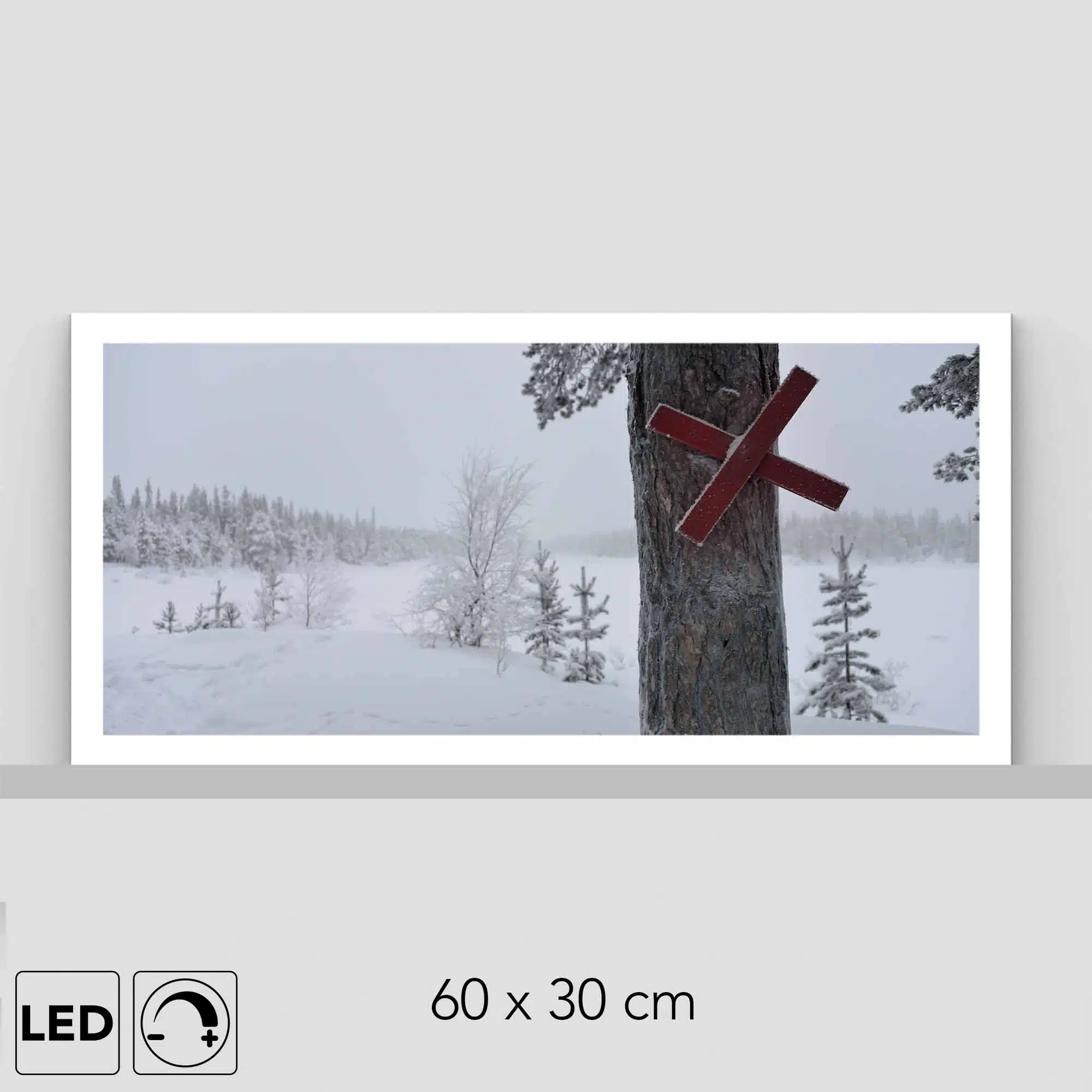 Lampe hiver route Lampe hiver route