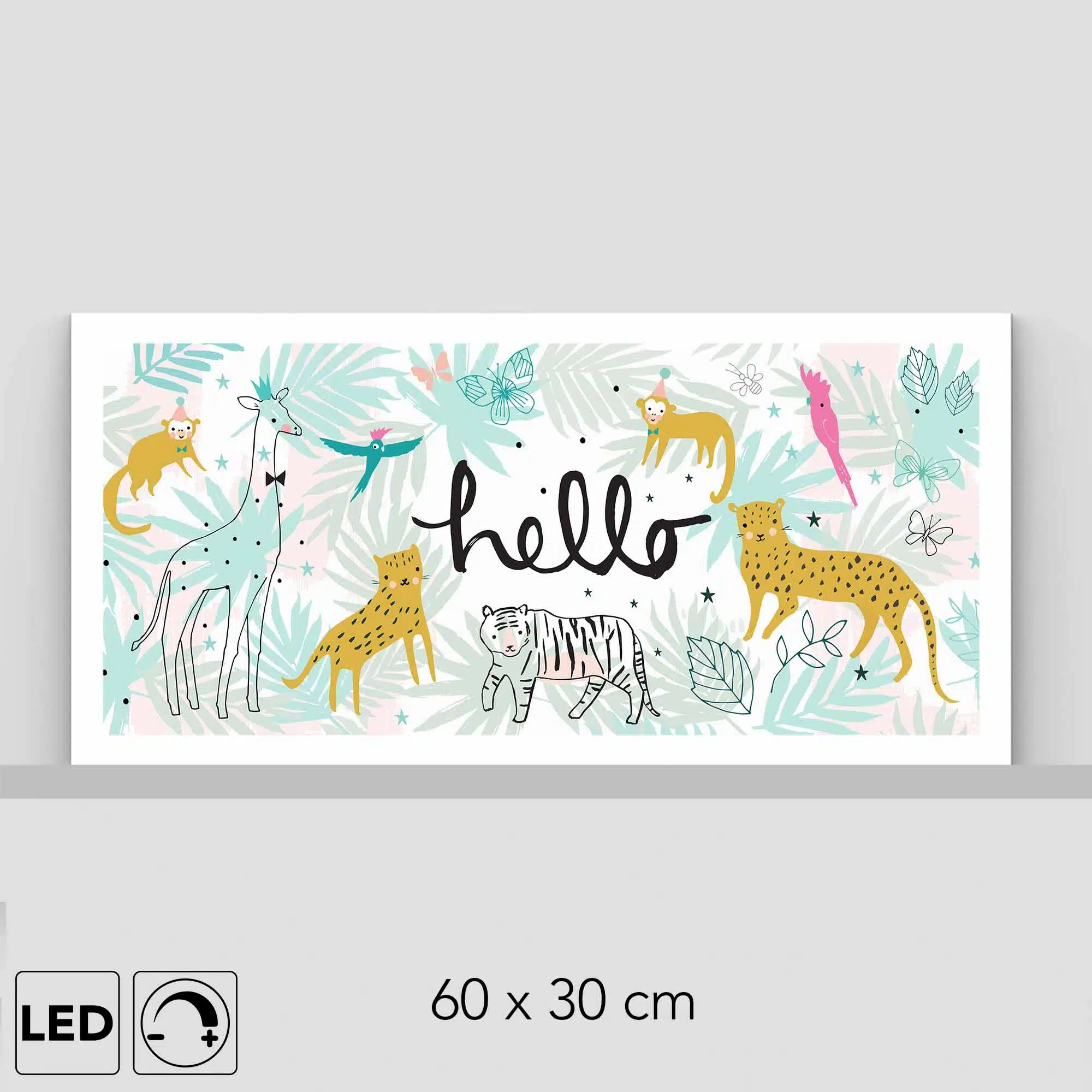 Lampe jungle horizontale Lampe jungle horizontale