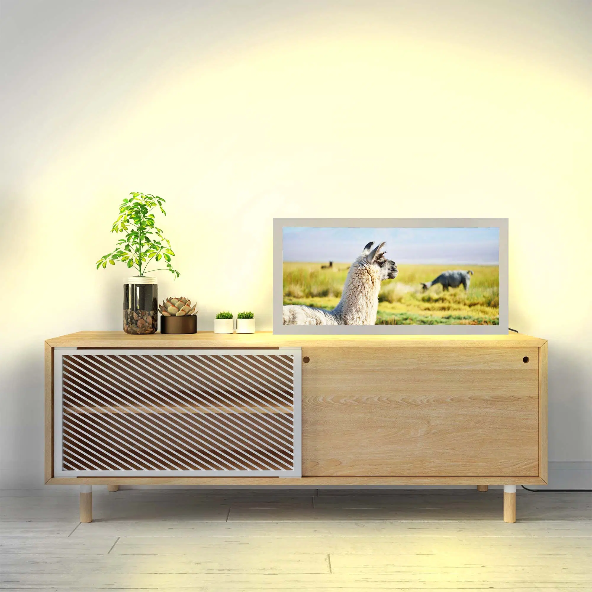 Lampe lama allumée Lampe lama allumée