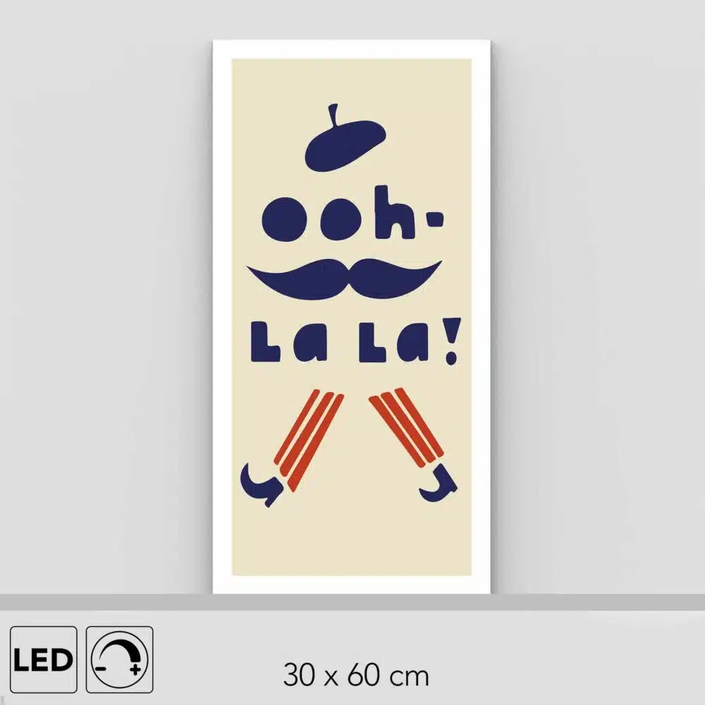 Lampe moustache