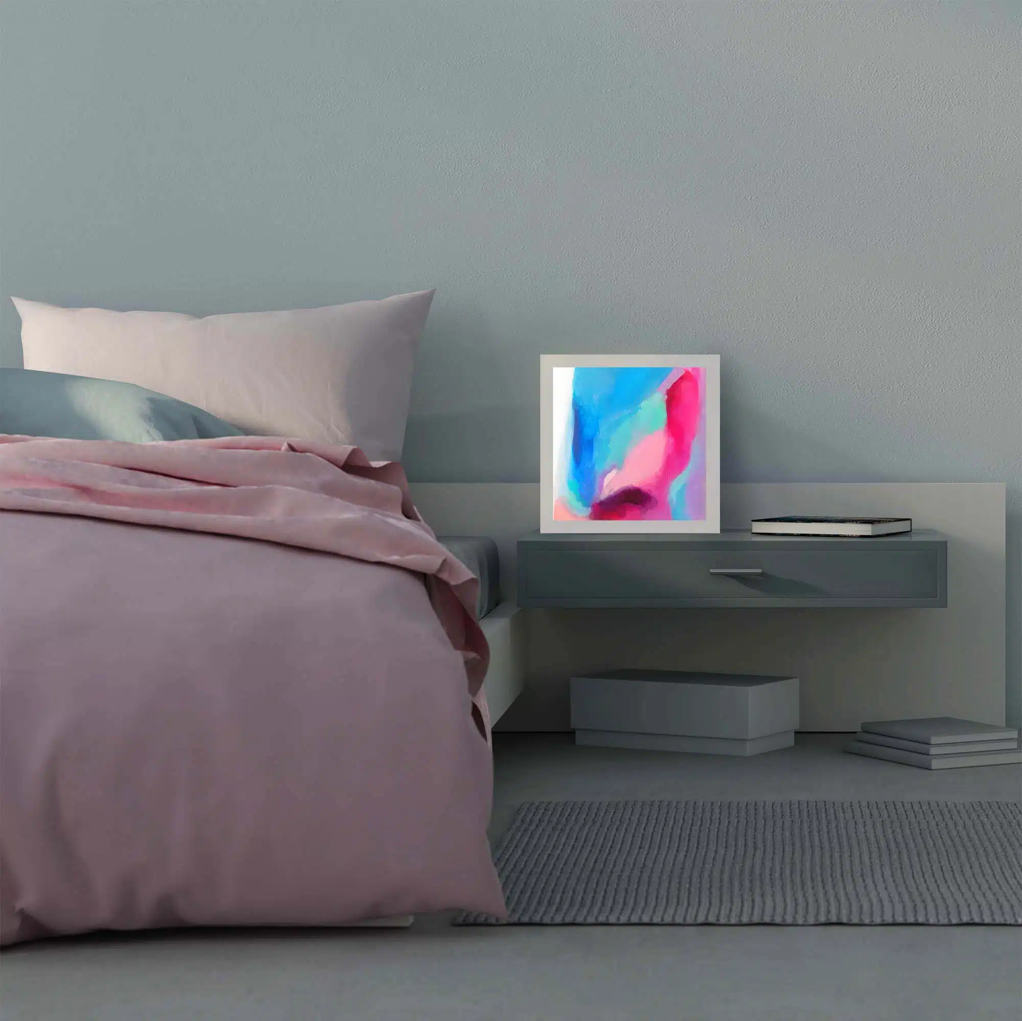 Lampe multicolore éteinte Lampe multicolore éteinte