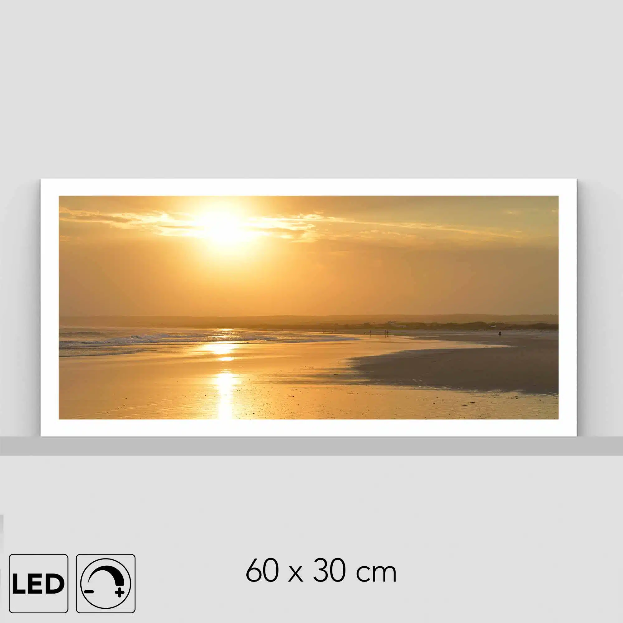 Lampe plage ensoleillée Lampe plage ensoleillée
