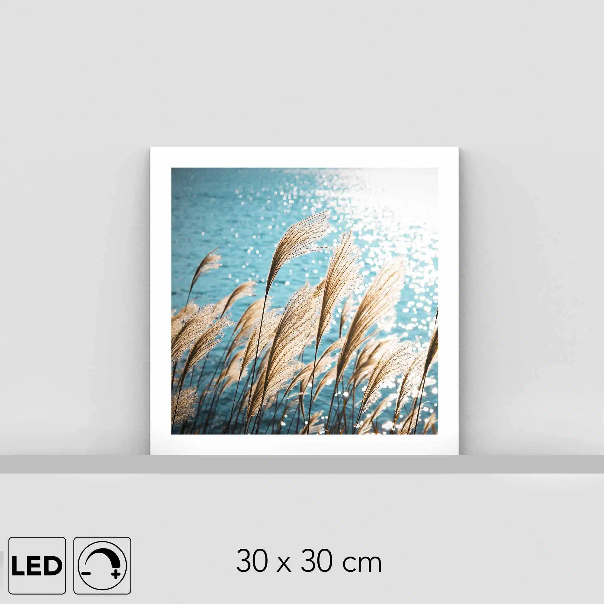 Lampe roseaux lac Lampe roseaux lac