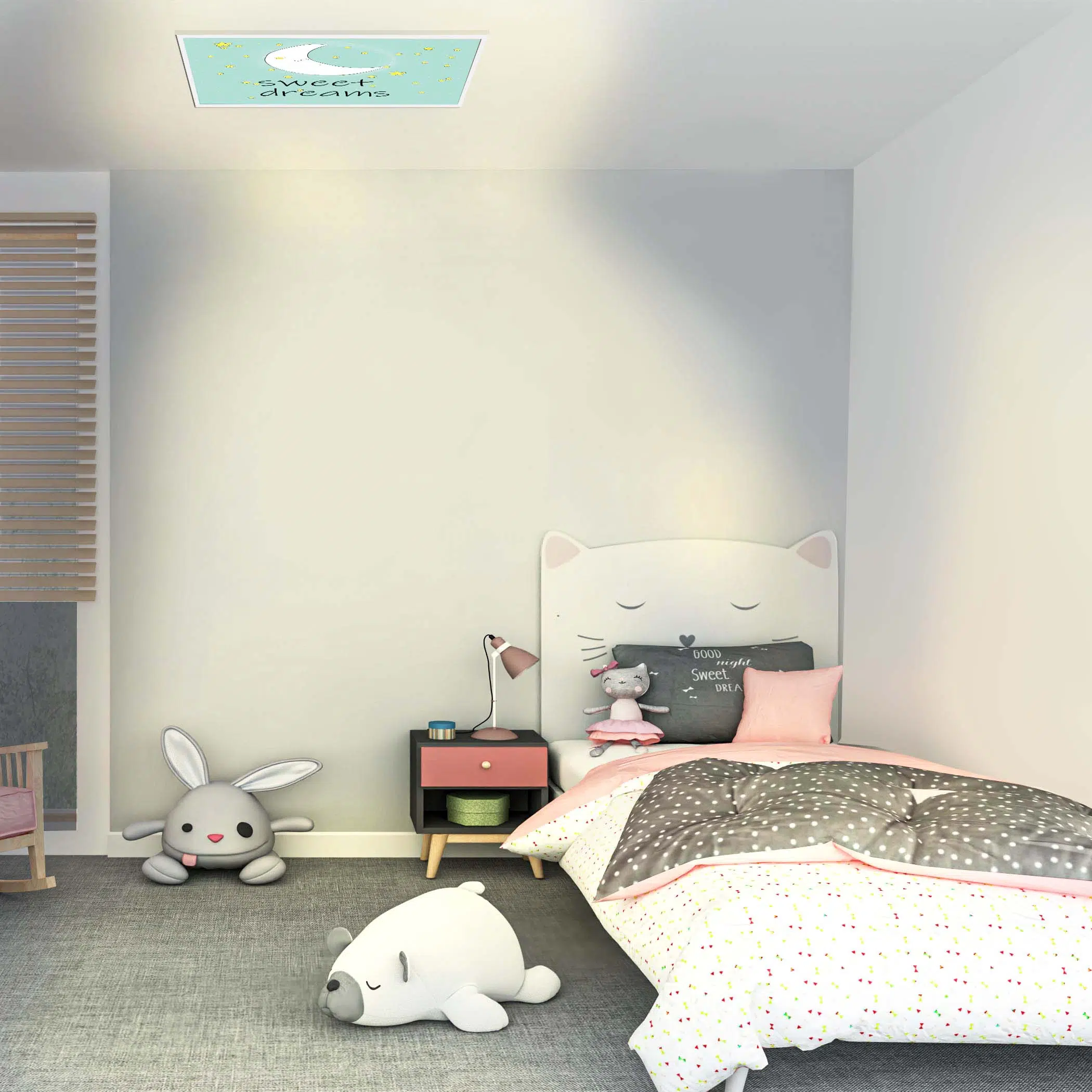 Luminaire personnalisable enfant allumé Luminaire personnalisable enfant allumé