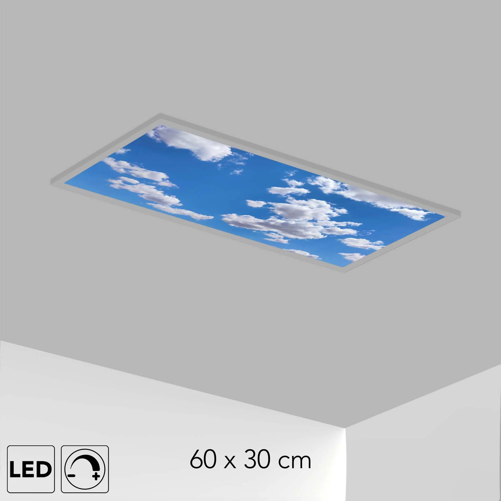 Plafonnier bleu ciel et nuage Plafonnier bleu ciel et nuage