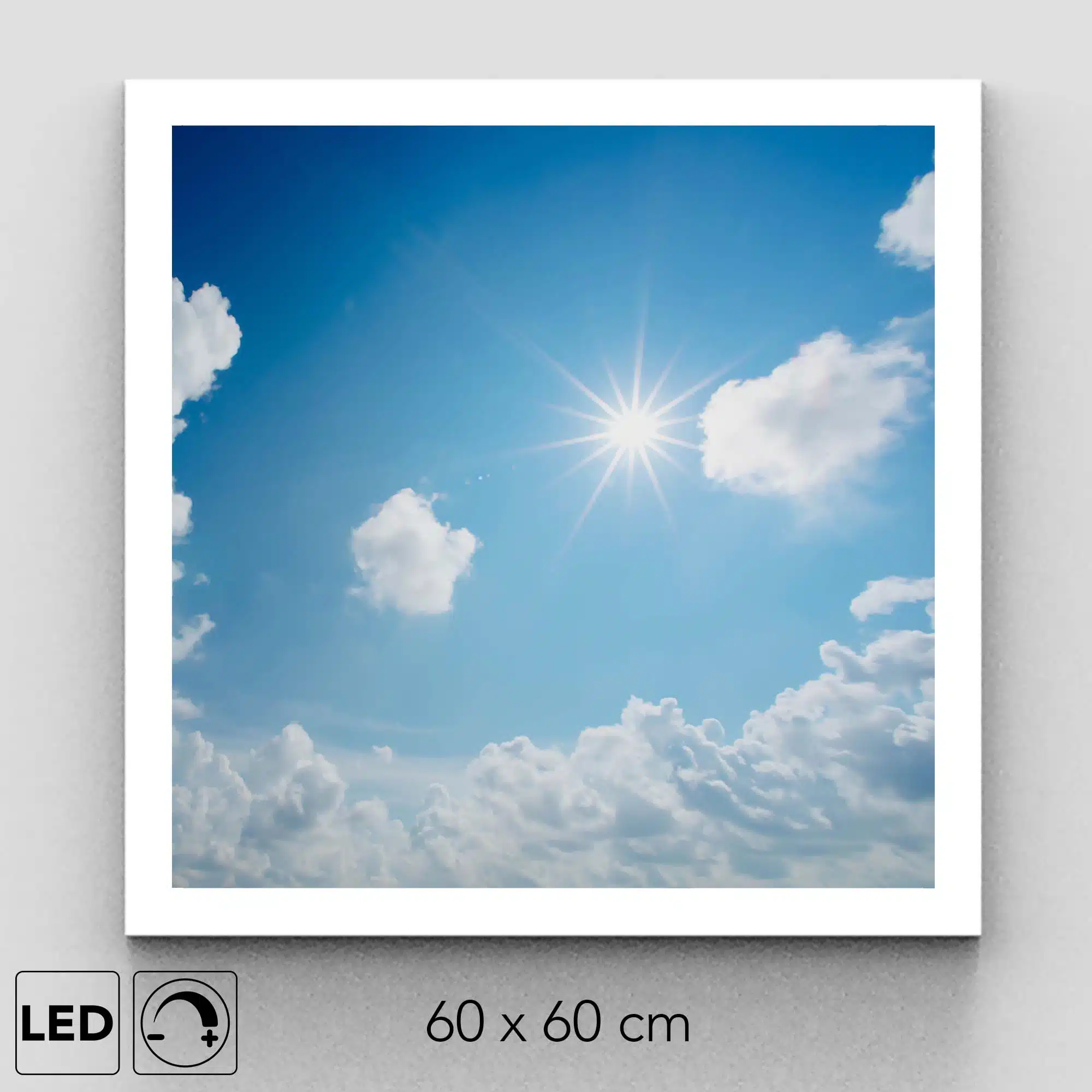 Plafonnier ciel soleil présentation Plafonnier ciel soleil présentation