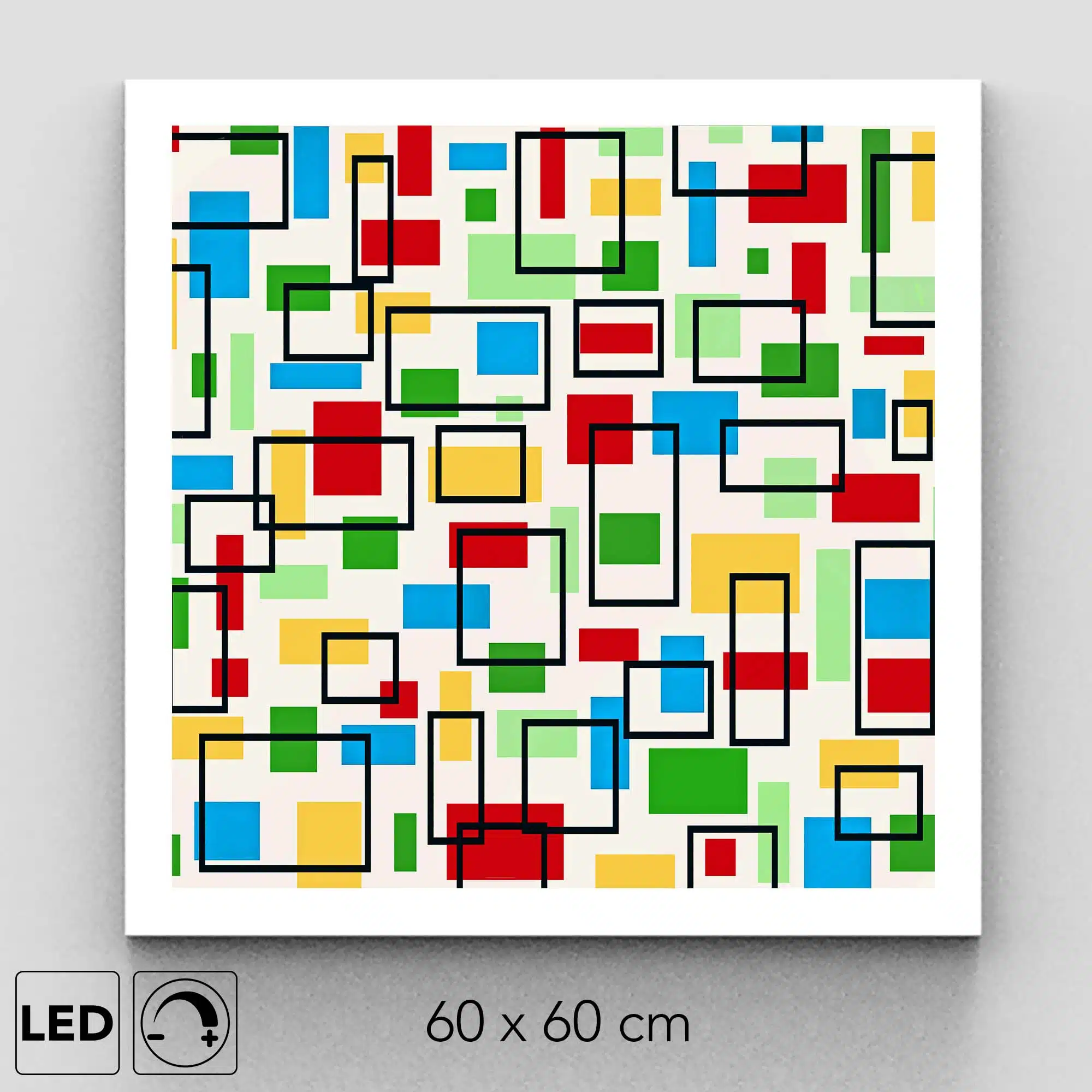 Plafonnier rectangles présentation Plafonnier rectangles présentation