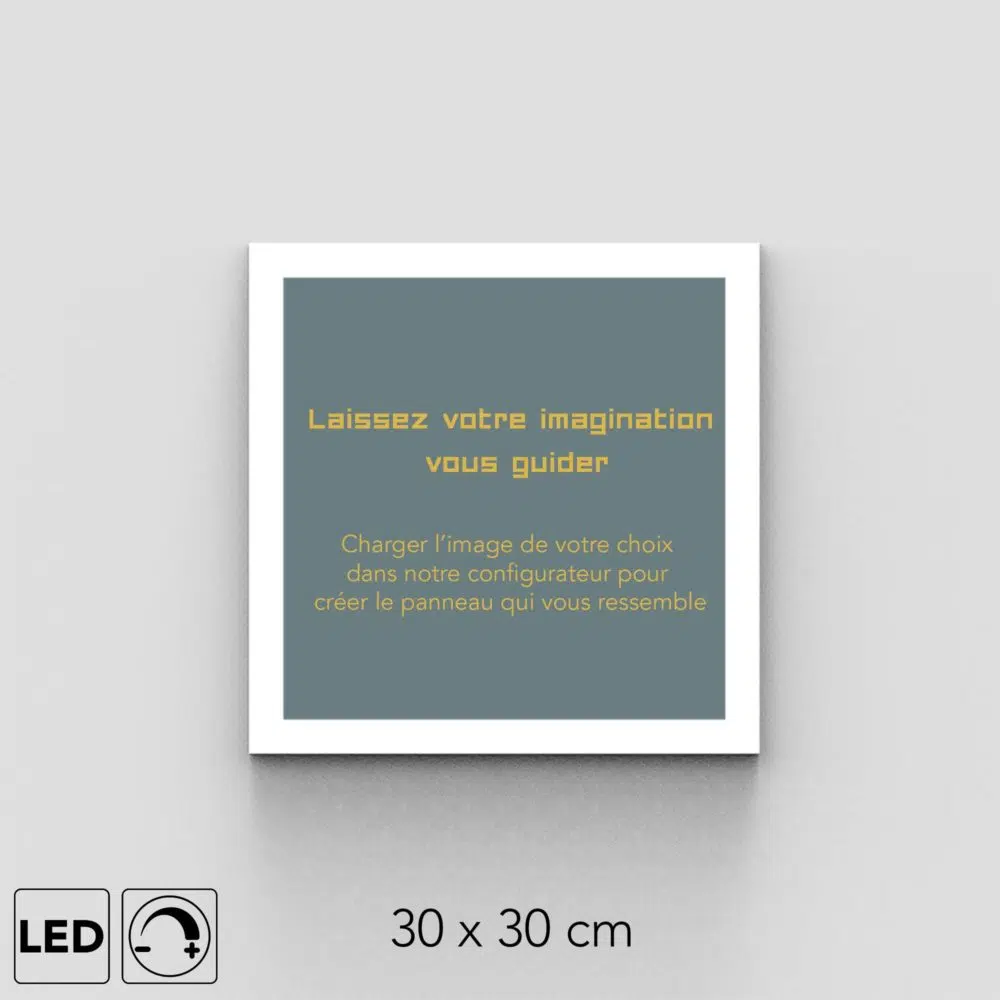 Plafonnier personnalisé avec votre image