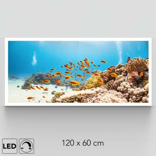 Applique murale aquarium