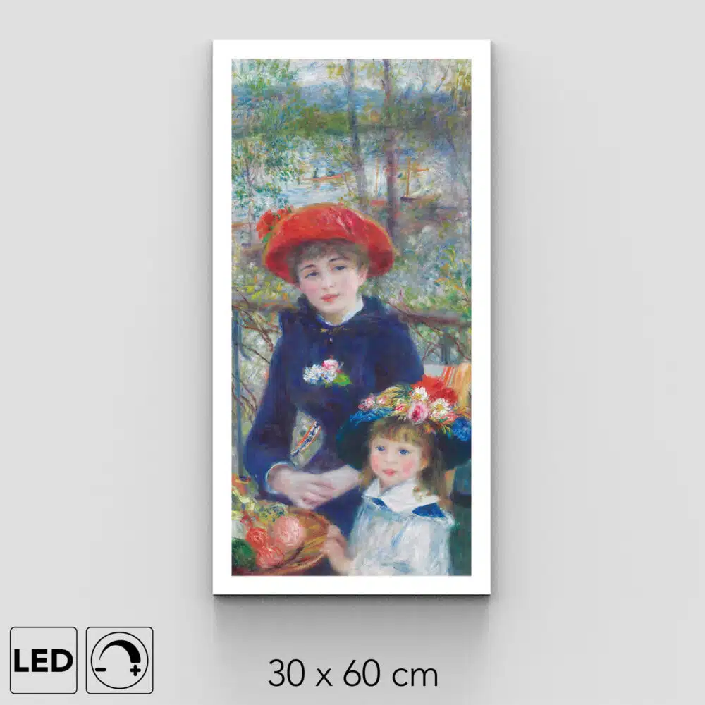 Applique murale deux soeurs
