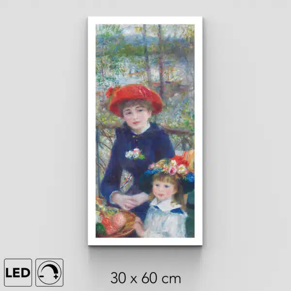 Applique murale deux soeurs