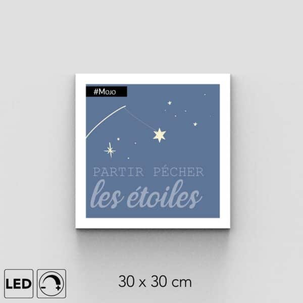 Applique murale étoilée