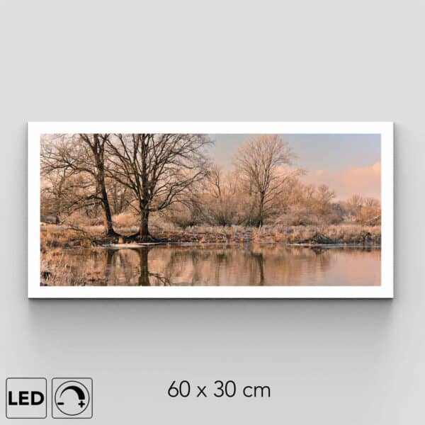 Applique murale hiver