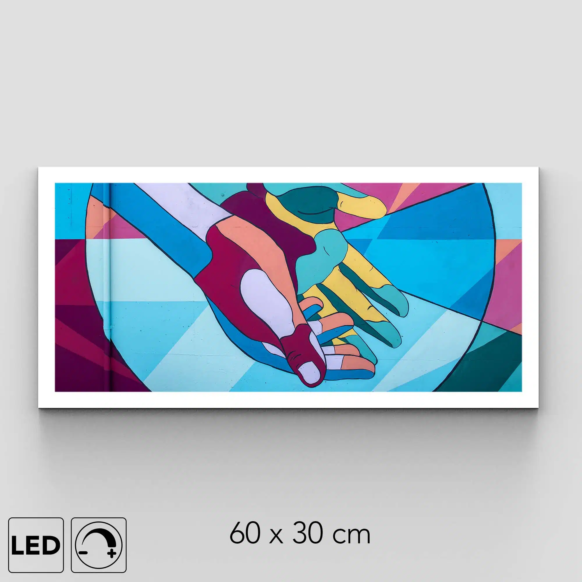 Applique murale mains horizontale Applique murale mains horizontale