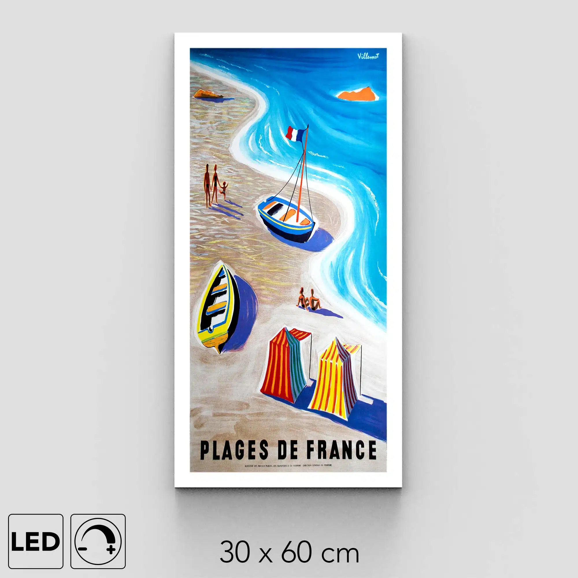 Applique murale plages France Applique murale plages France