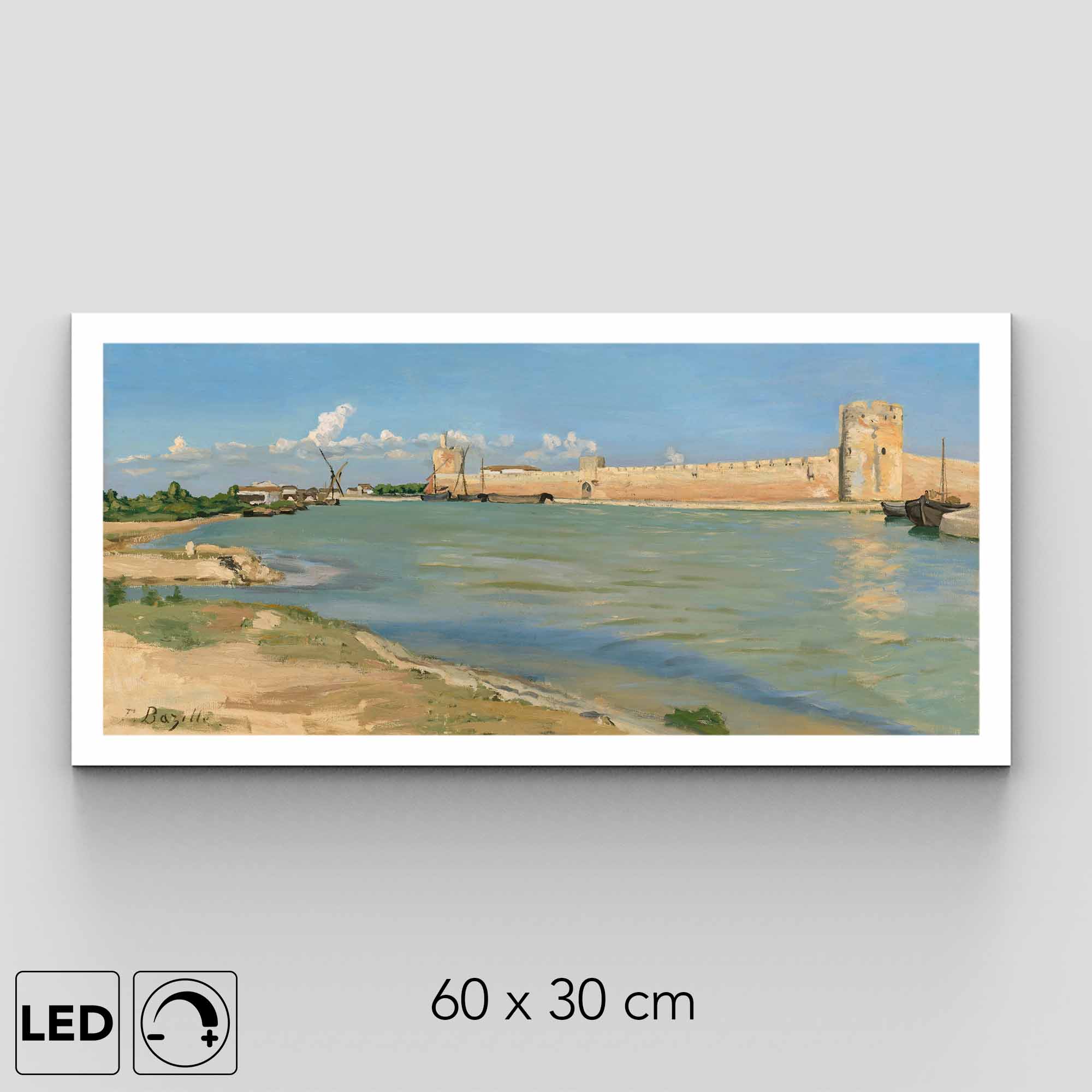 Applique murale remparts Aigues-Mortes Applique murale remparts Aigues-Mortes