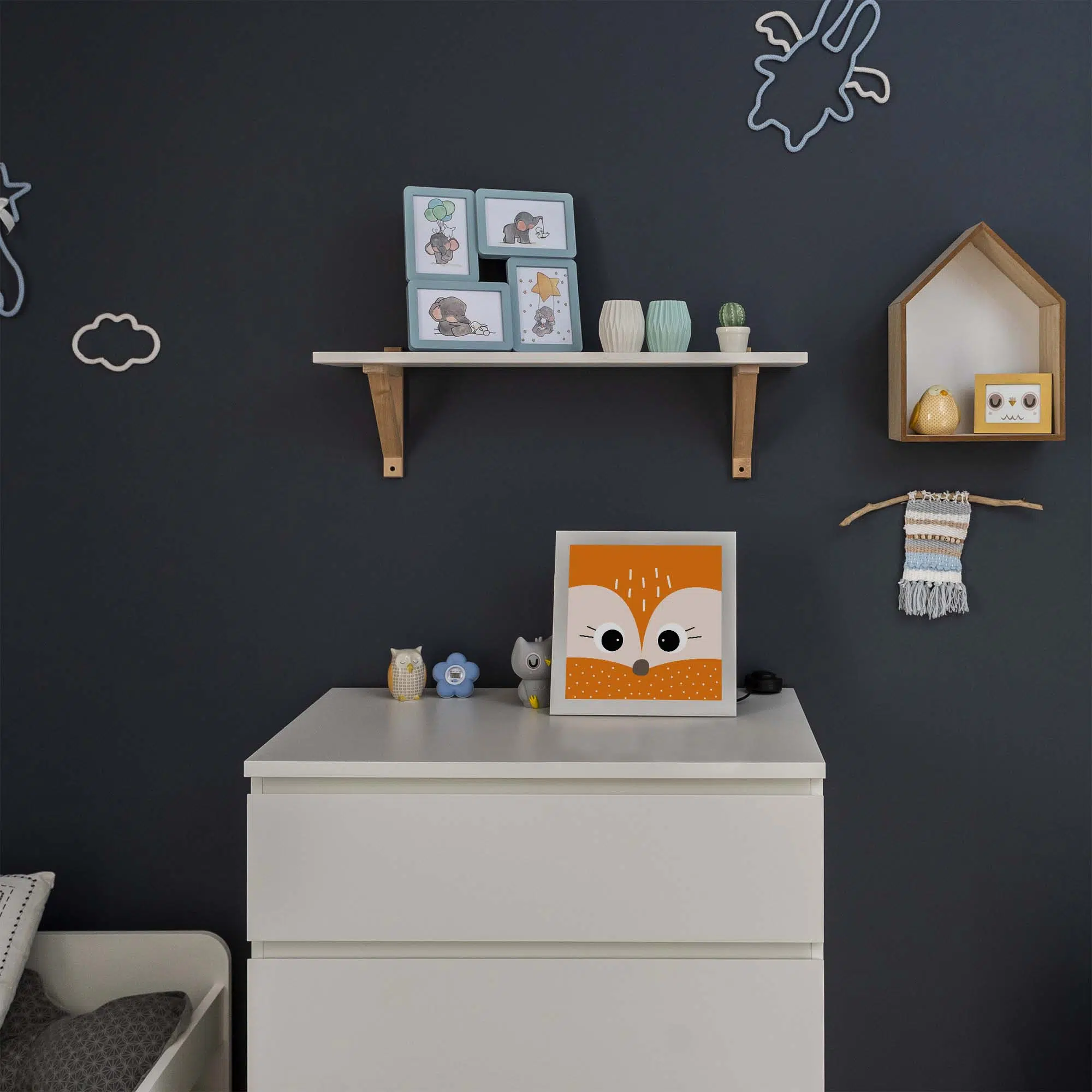 Lampe écureuil éteinte