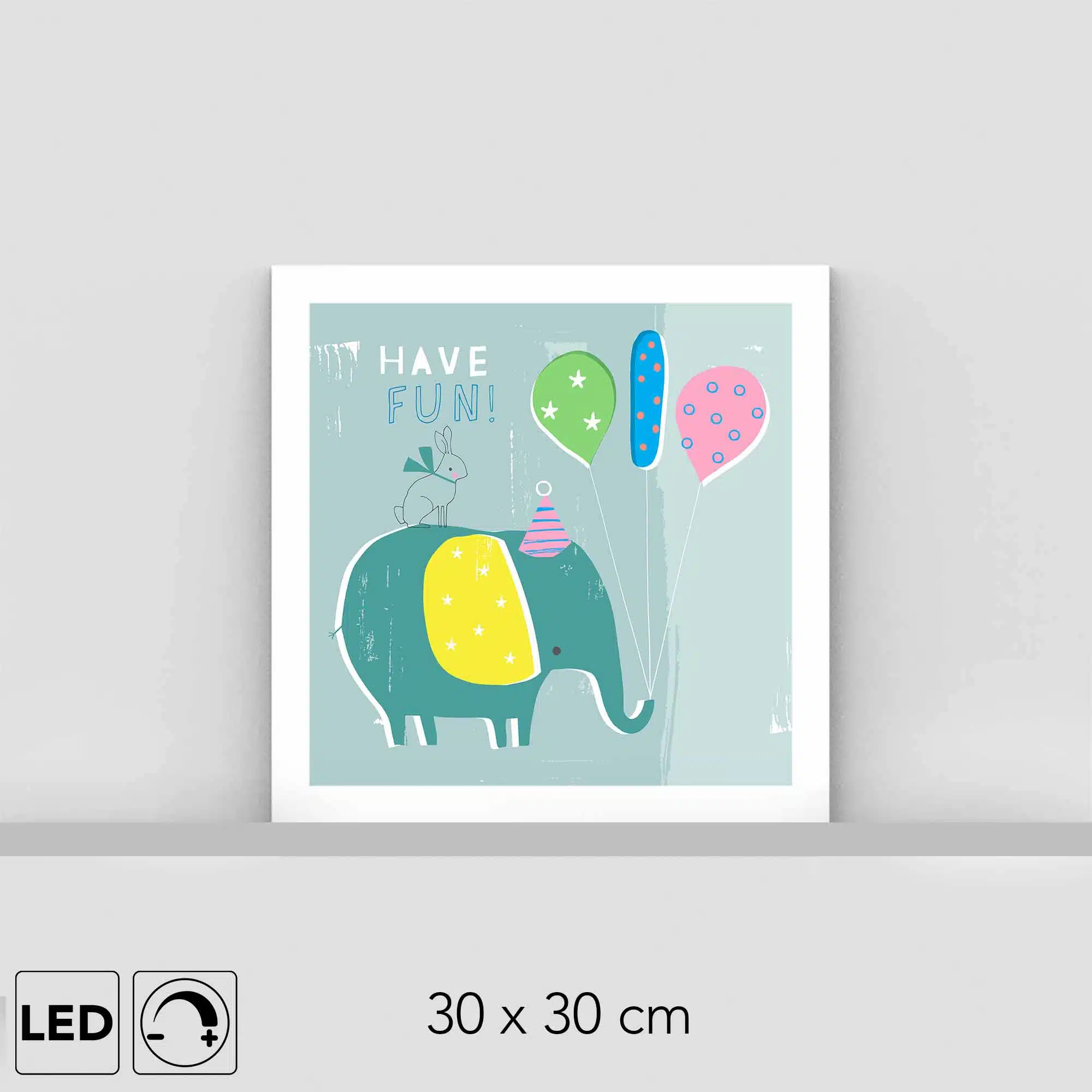 Lampe fête éléphant Lampe fête éléphant
