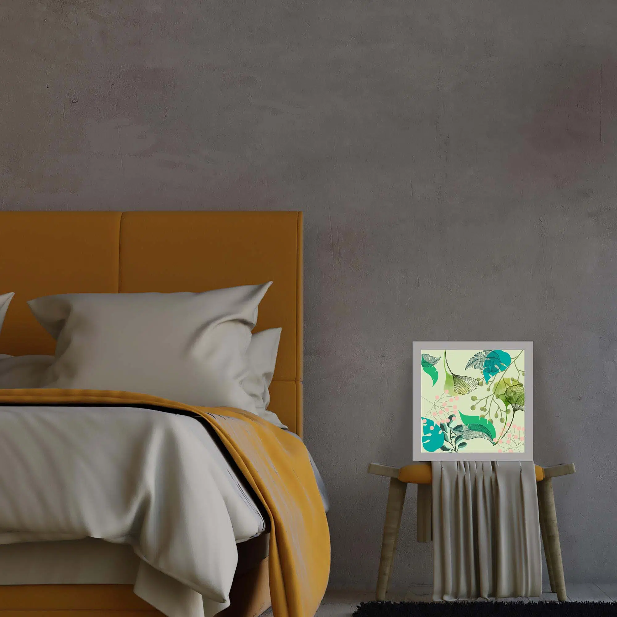 Lampe florale éteinte Lampe florale éteinte