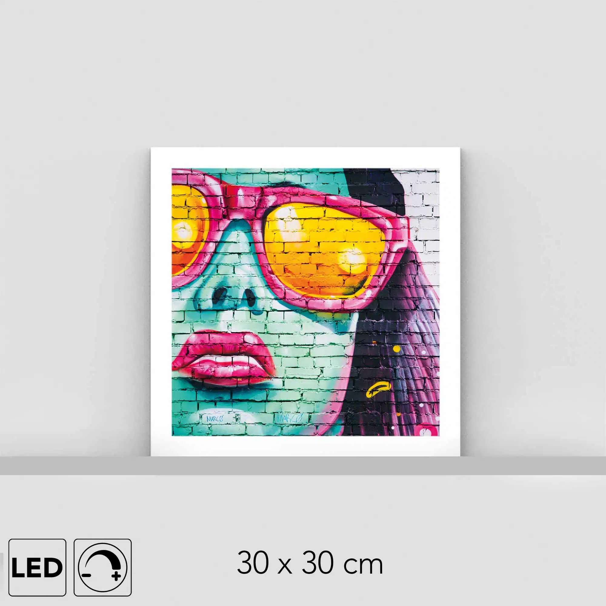 Lampe graffiti Lampe graffiti