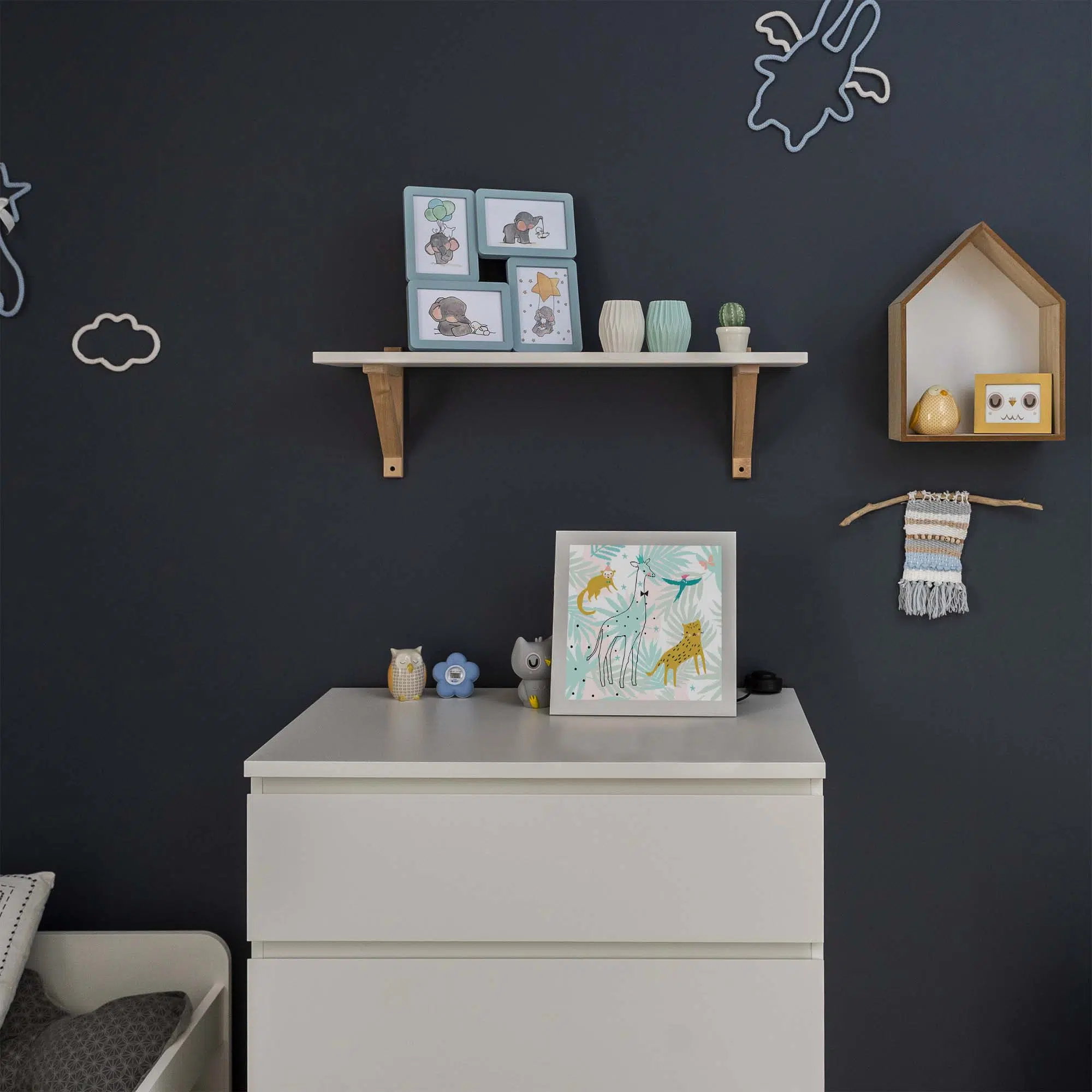 Lampe jungle éteinte Lampe jungle éteinte