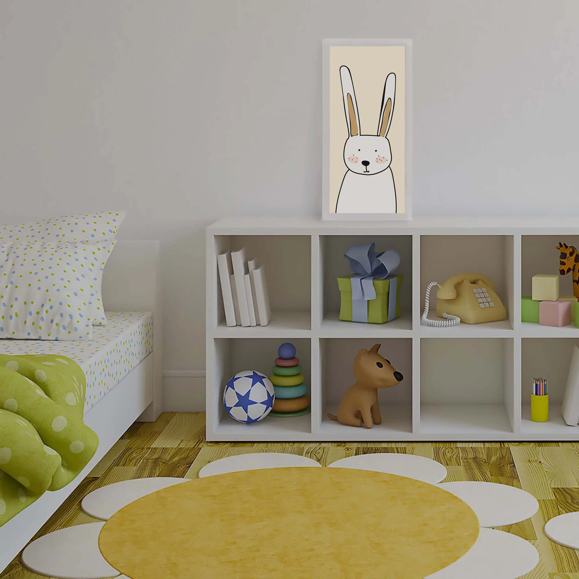 Lampe lapin éteinte