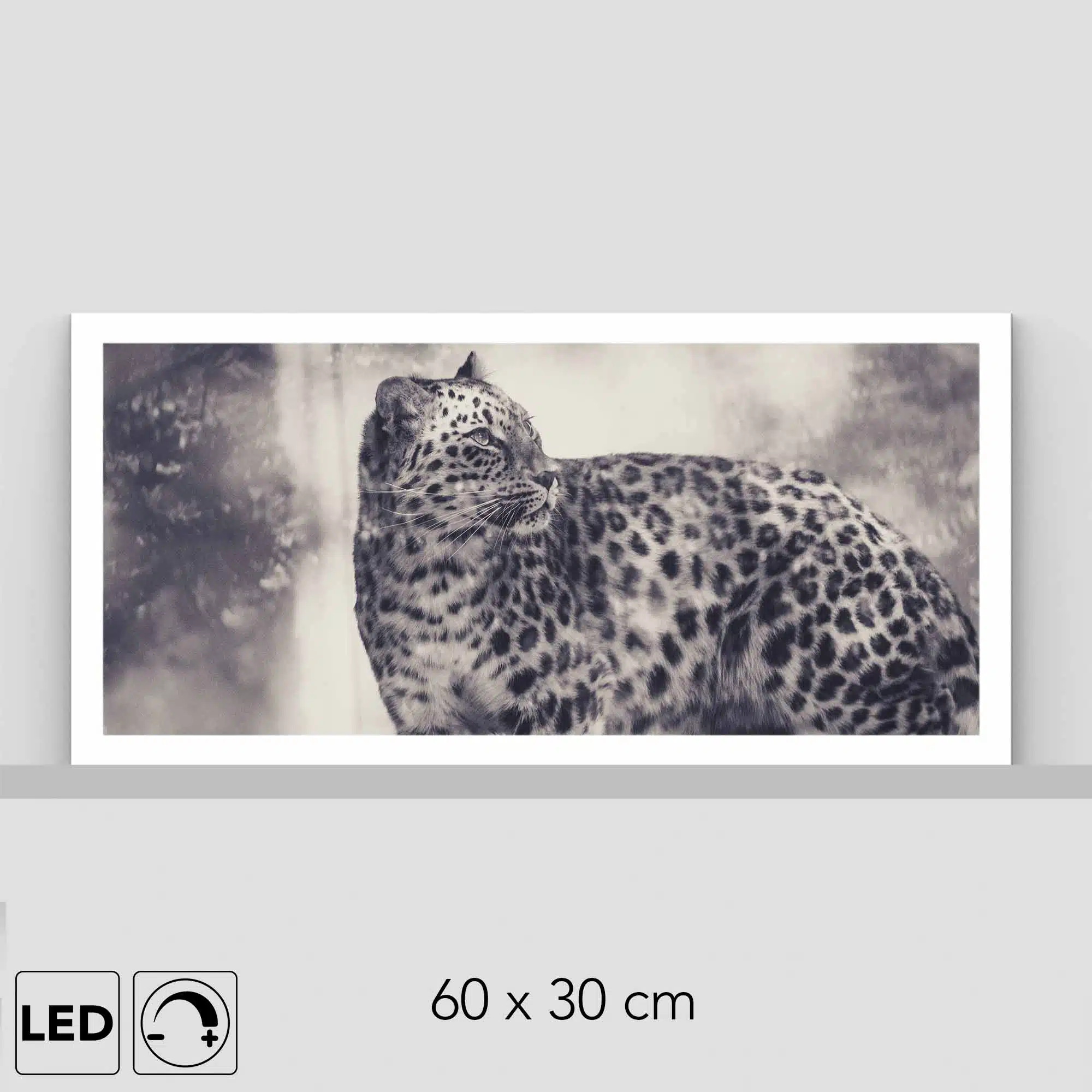 Lampe léopard des neiges Lampe léopard des neiges