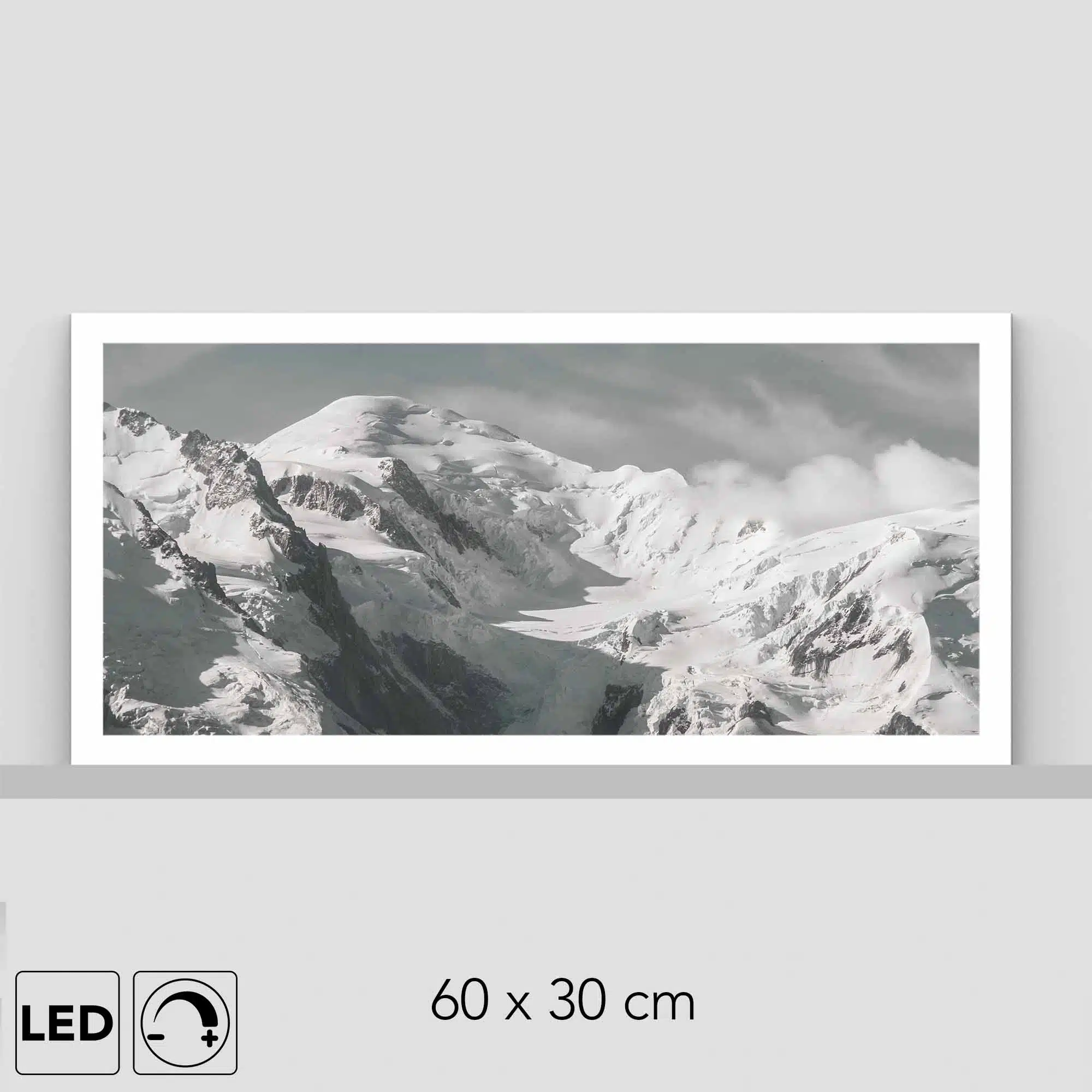 Lampe massif Mont-Blanc Lampe massif Mont-Blanc