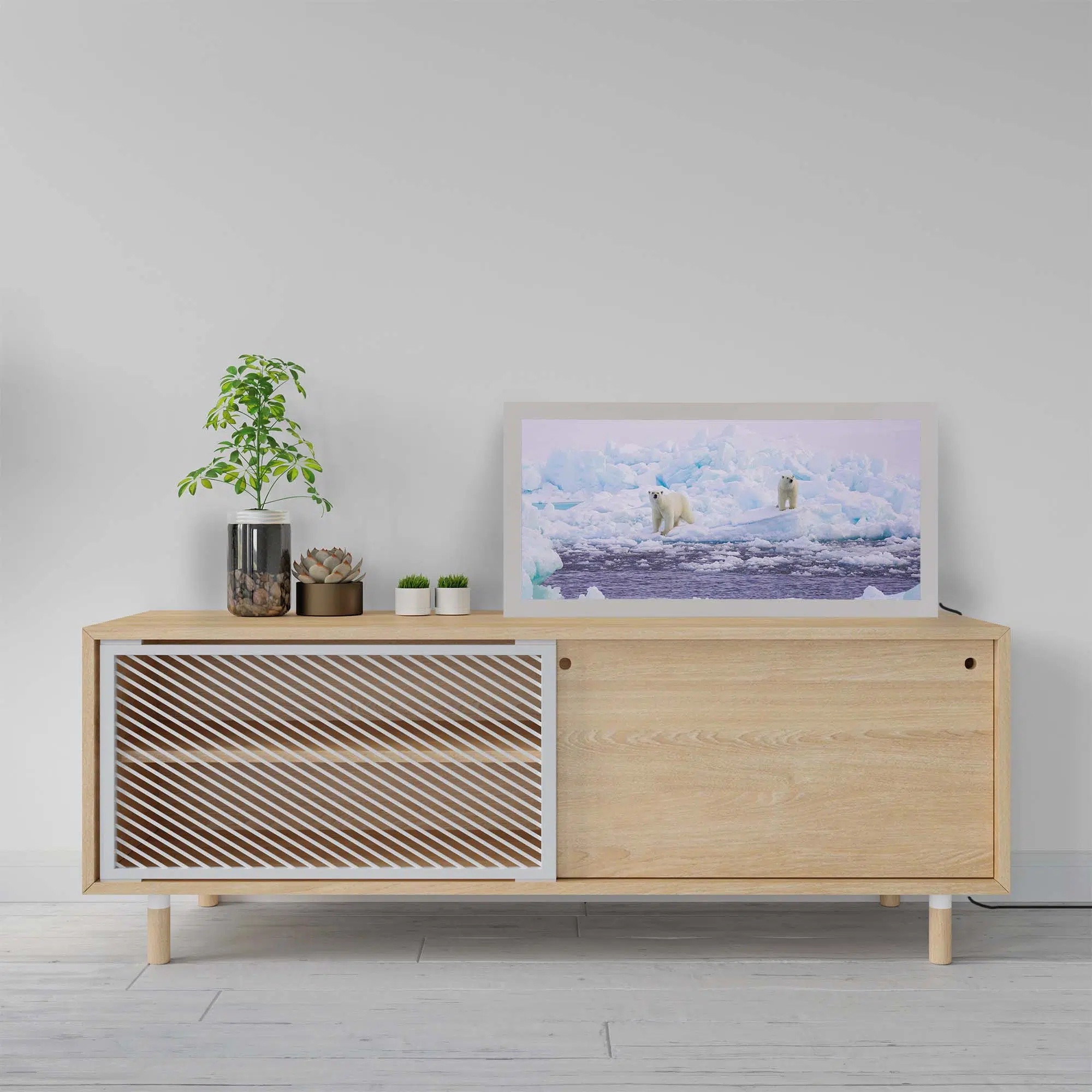 Lampe ourse et ourson éteinte Lampe ourse et ourson éteinte