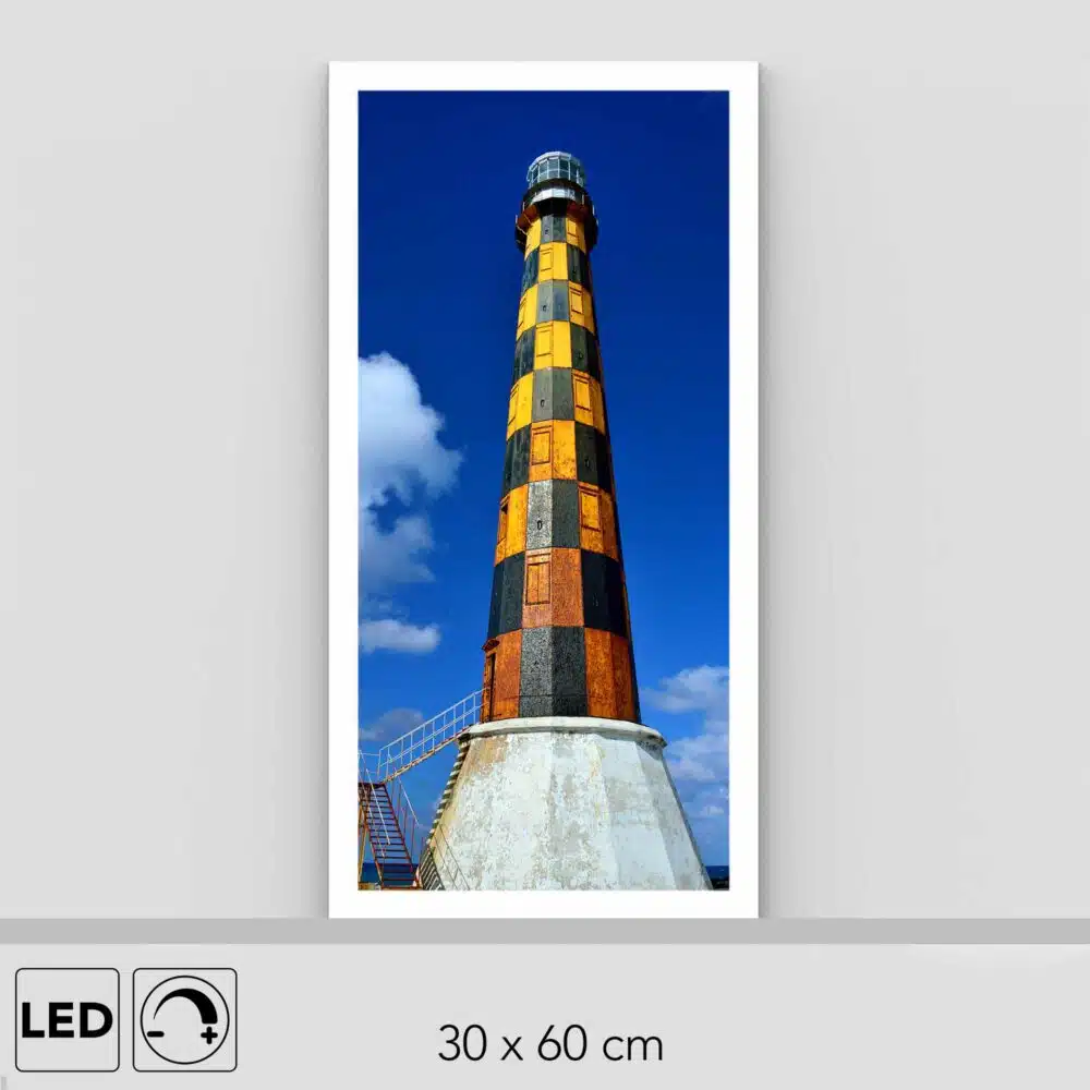 Lampe phare marin verticale